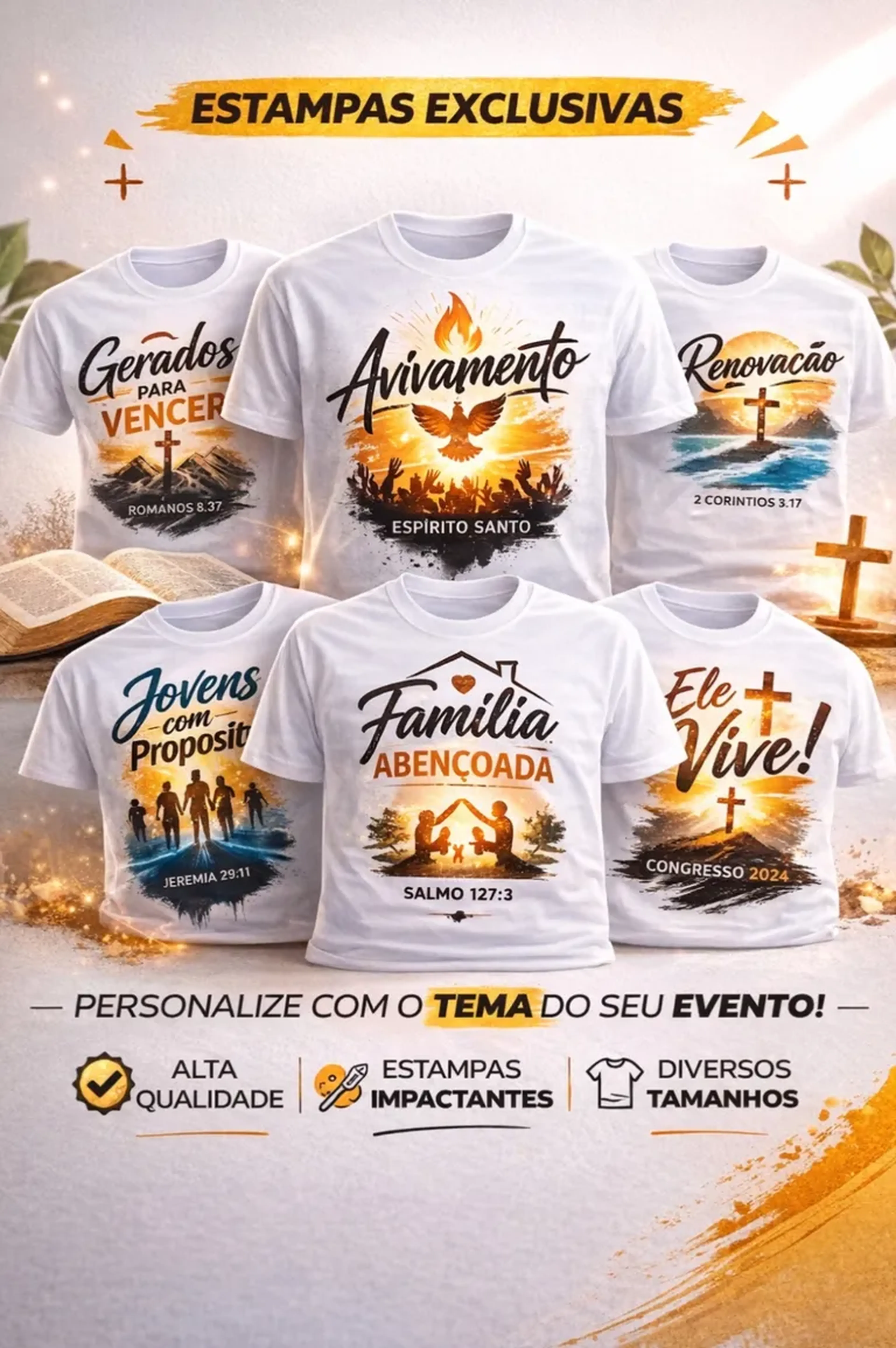 Camiseta Cristã imagem