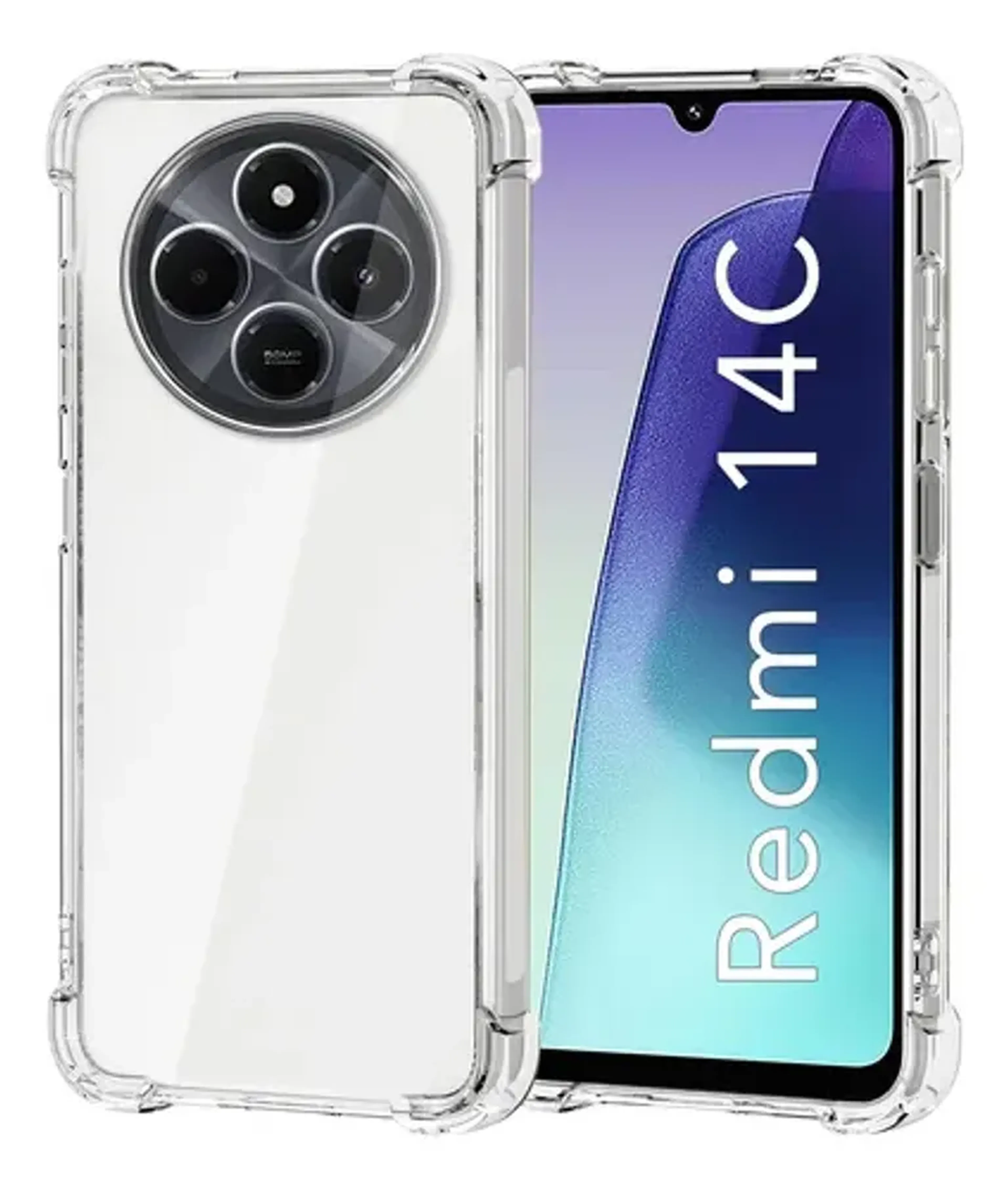 Pelicula Para Redmi 14c, A5, C71, De Vidro 3D imagem