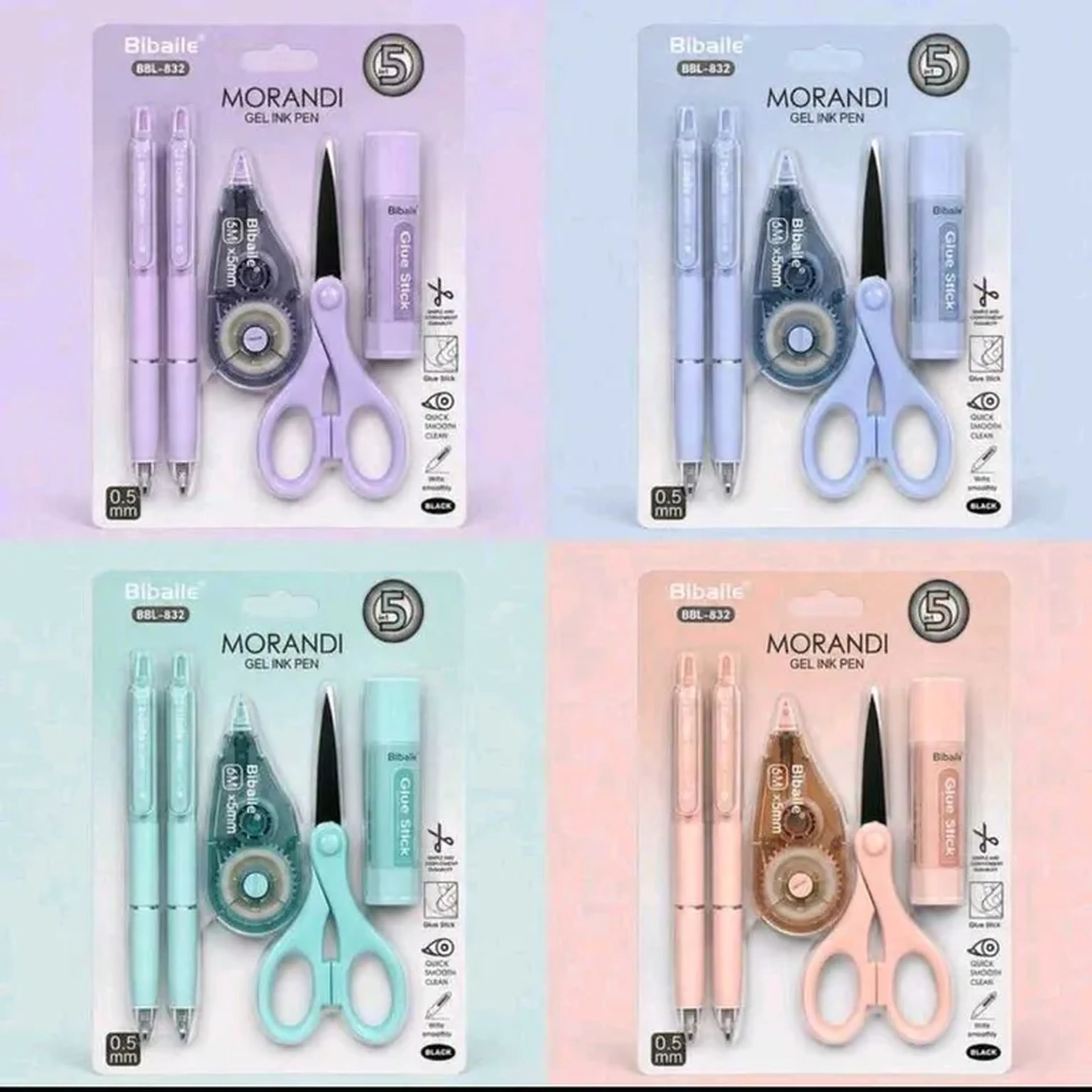 Kit Escolar 5 itens imagem
