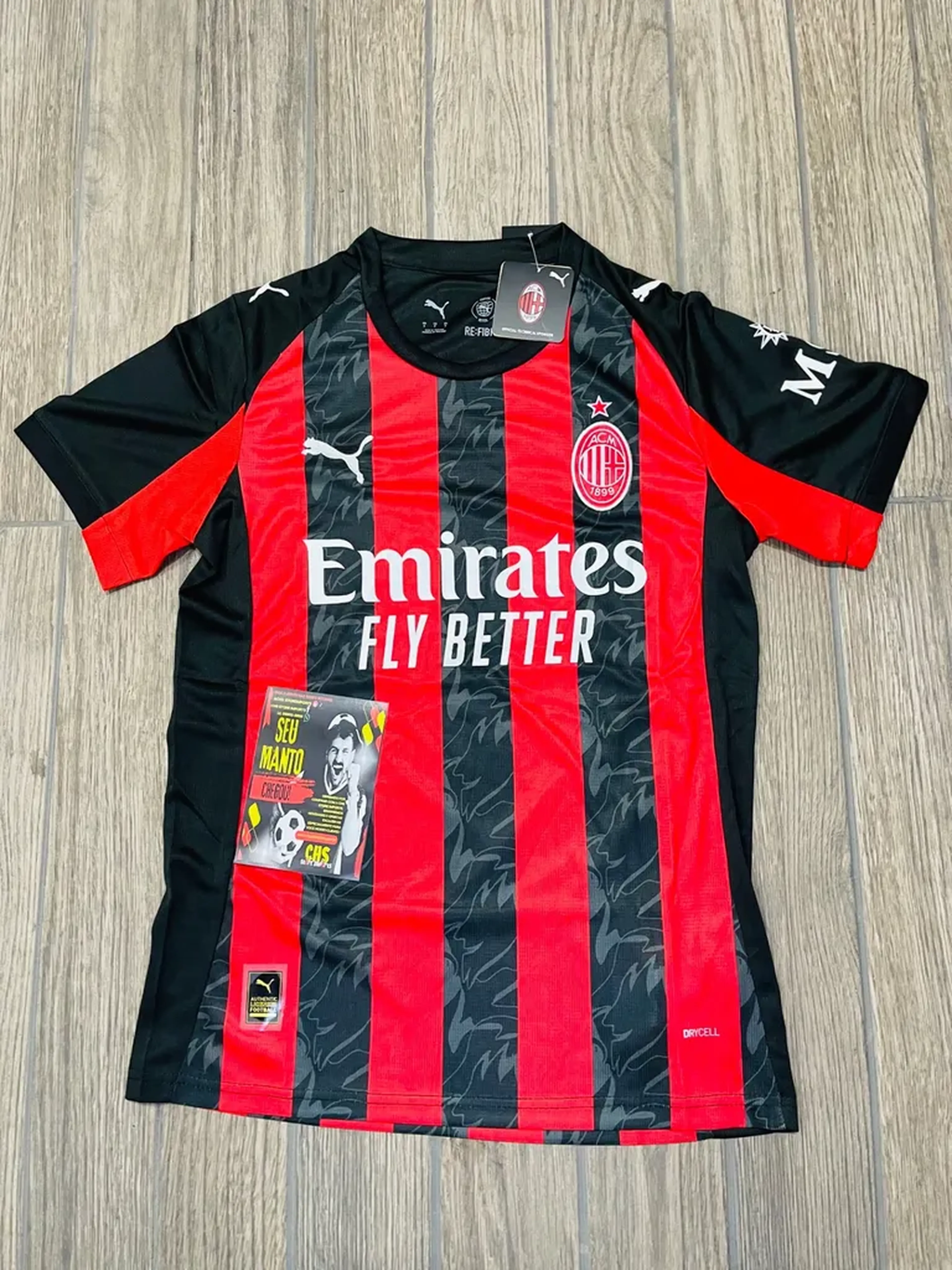 Camisa Milan Titular 25.26 imagem