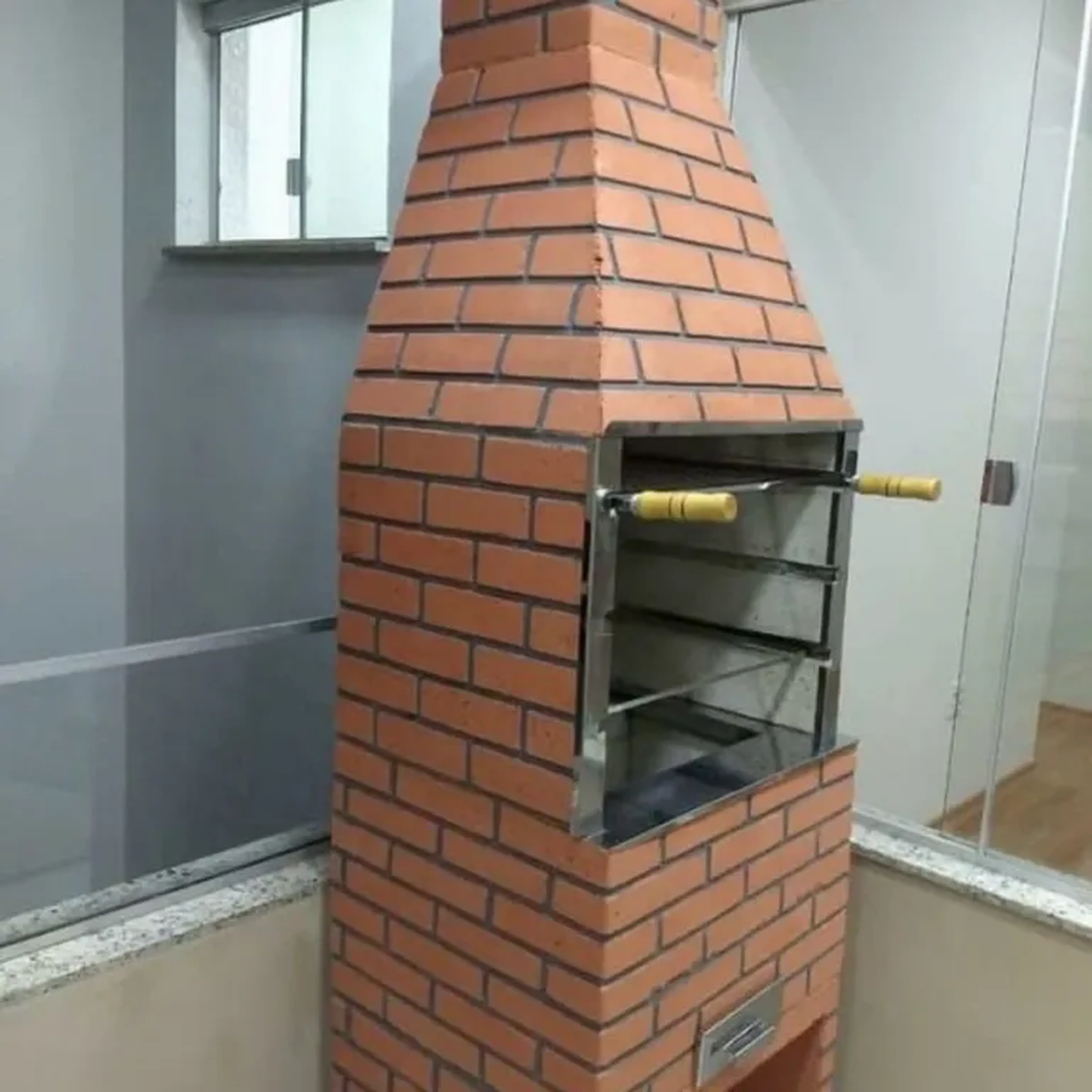 churrasqueira pré-moldado imagem