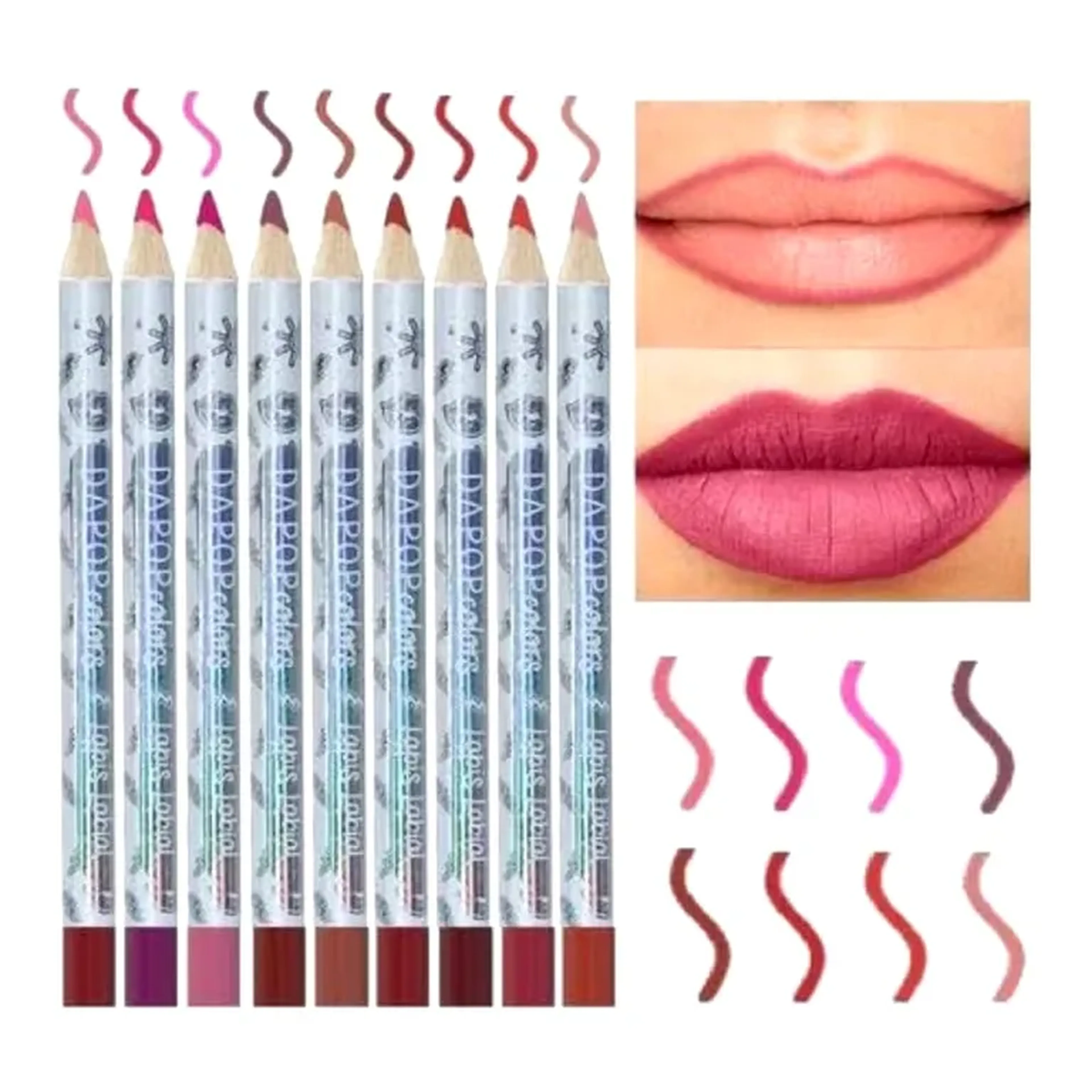 Lápis labial várias cores imagem