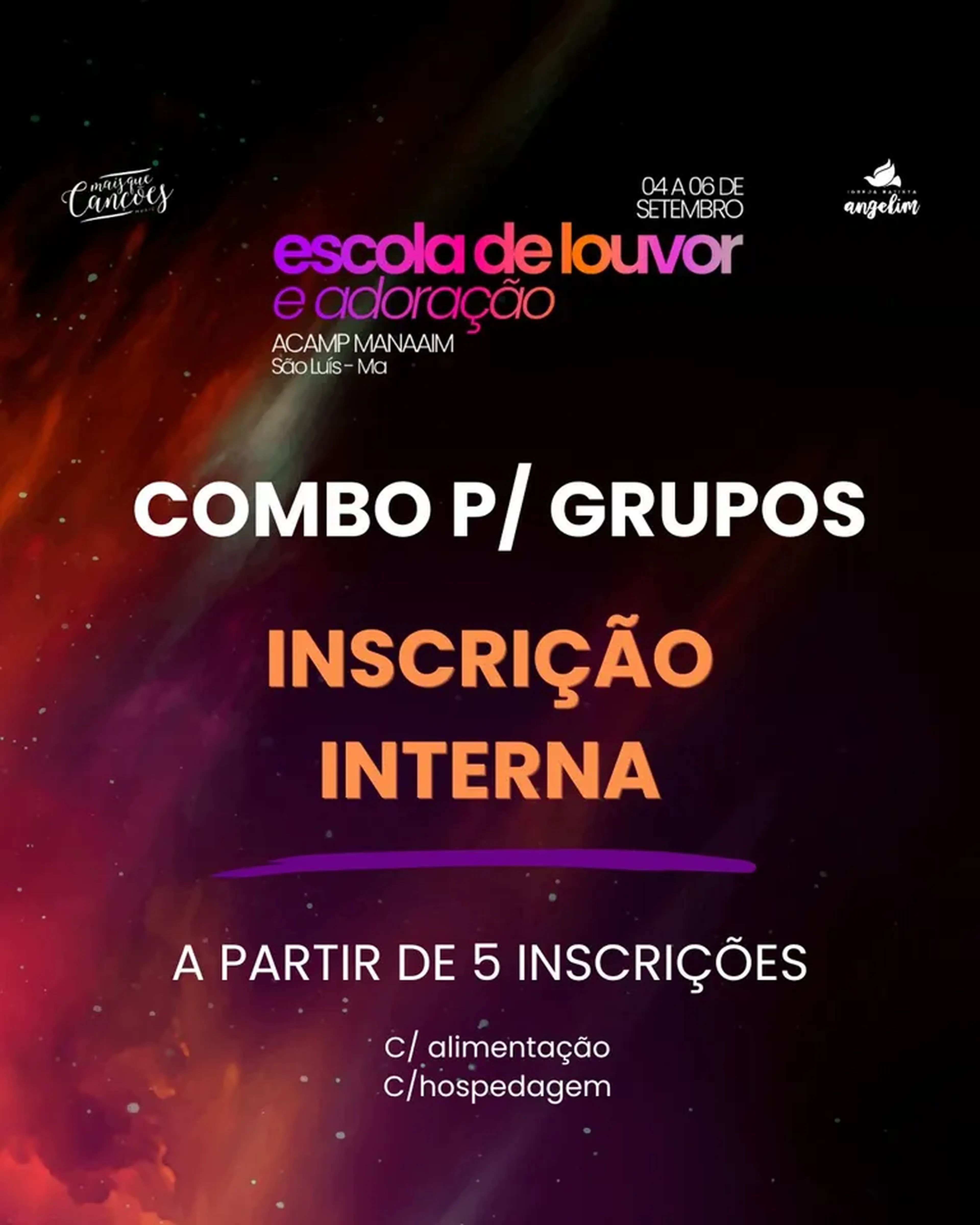 COMBO - 5 Inscrições INTERNAS imagem