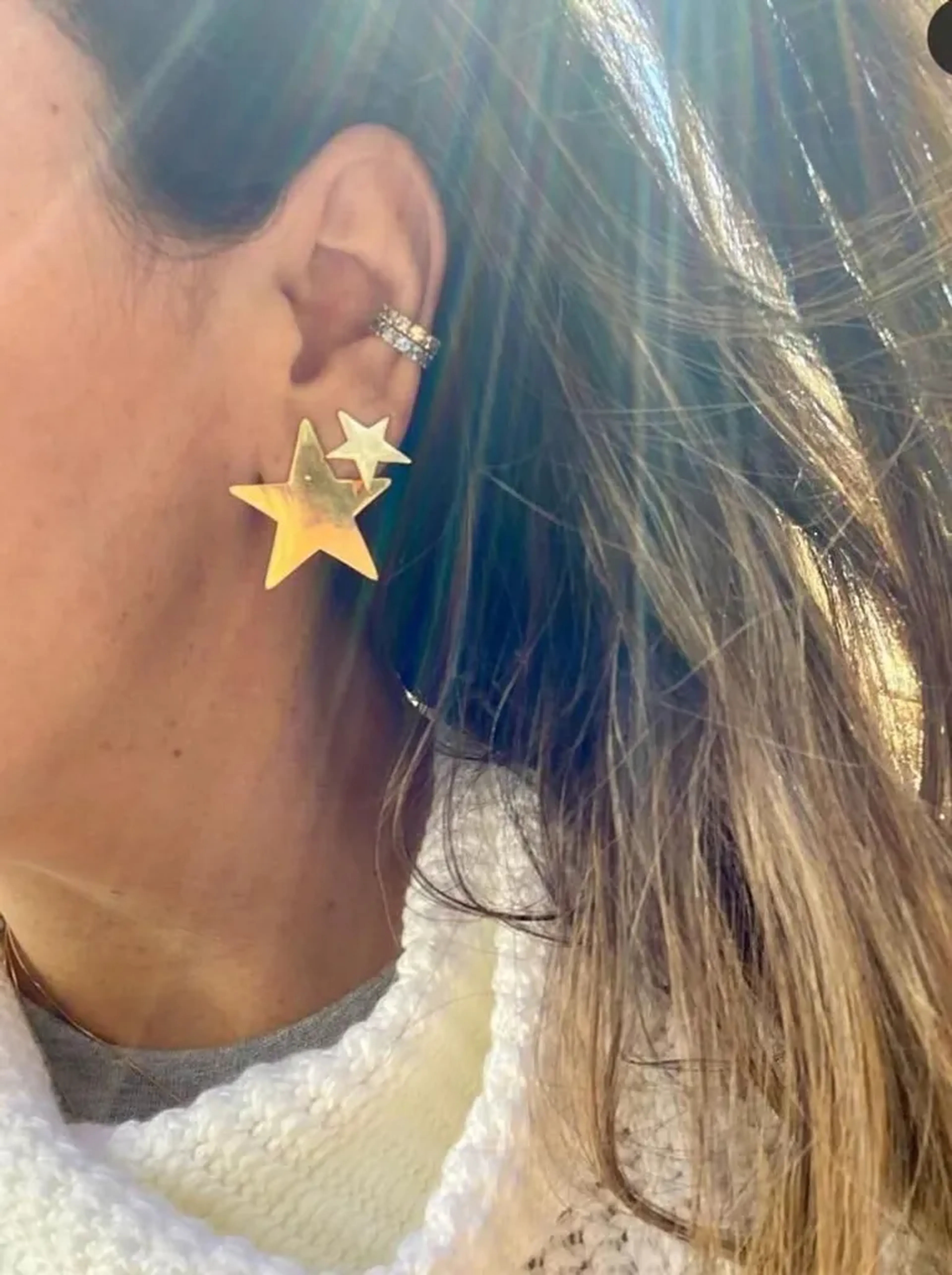 Brinco estrela M imagem