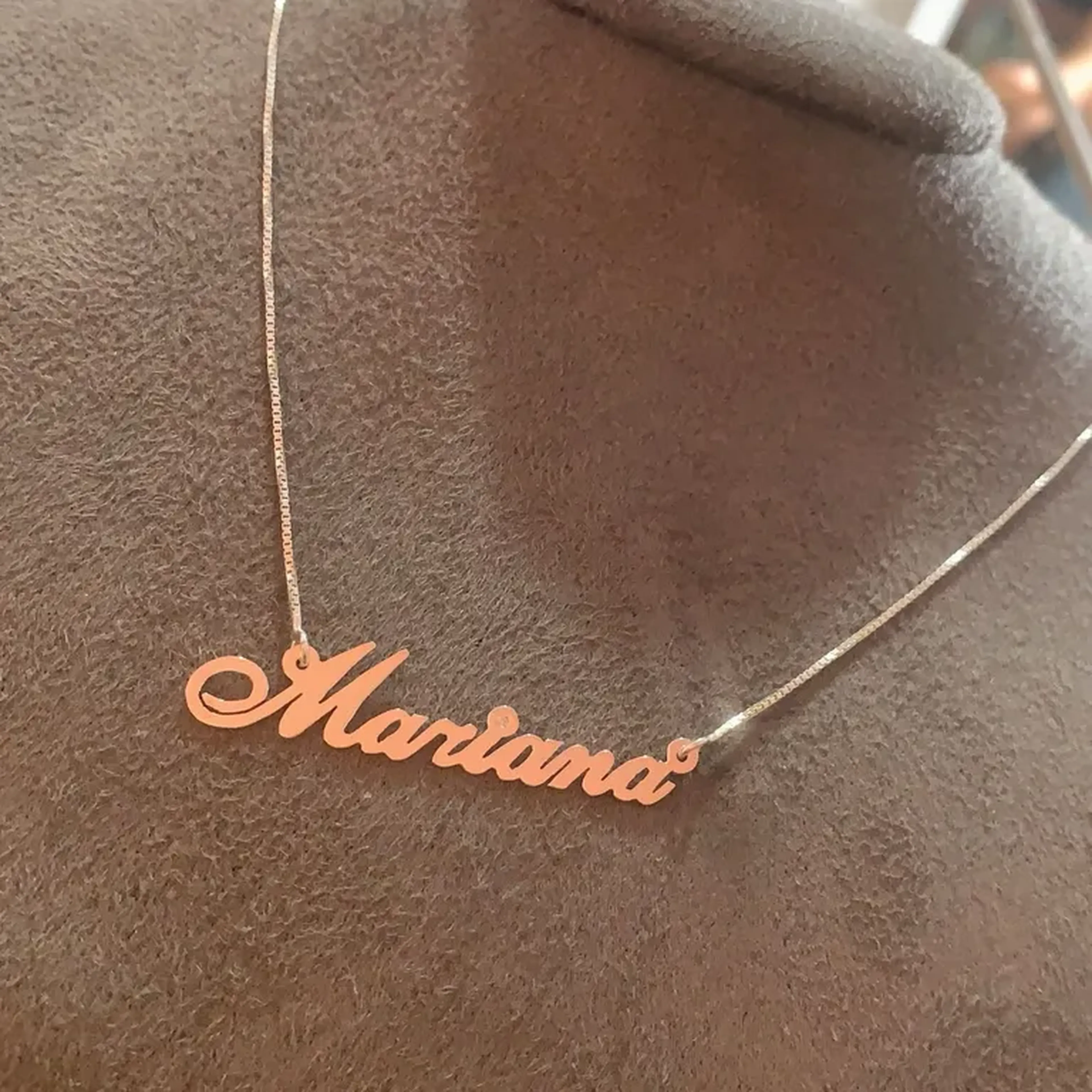 colar nome personalizado imagem