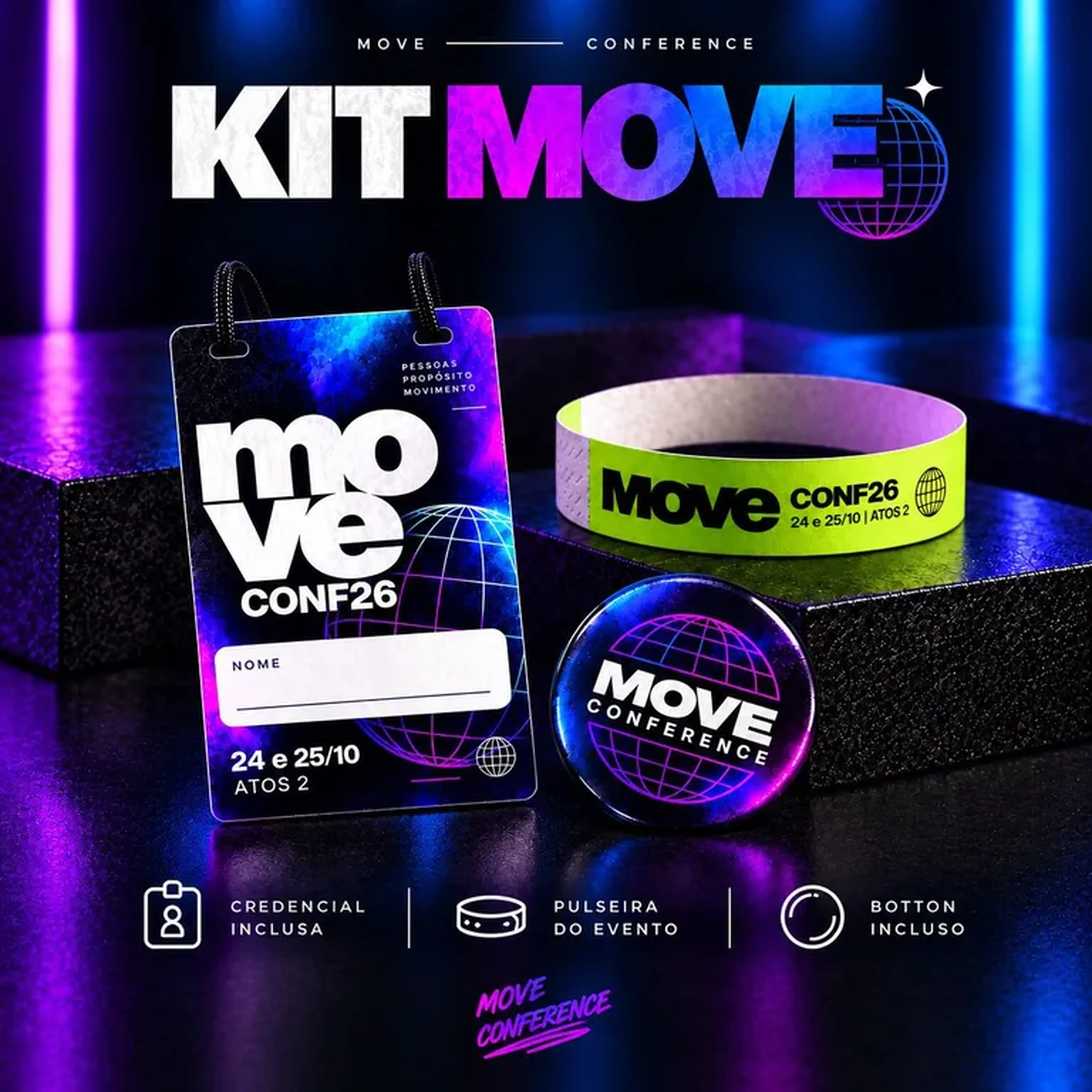 MOVE CONF26 - 24 e 25 de Outubro | Premium acessórios imagem
