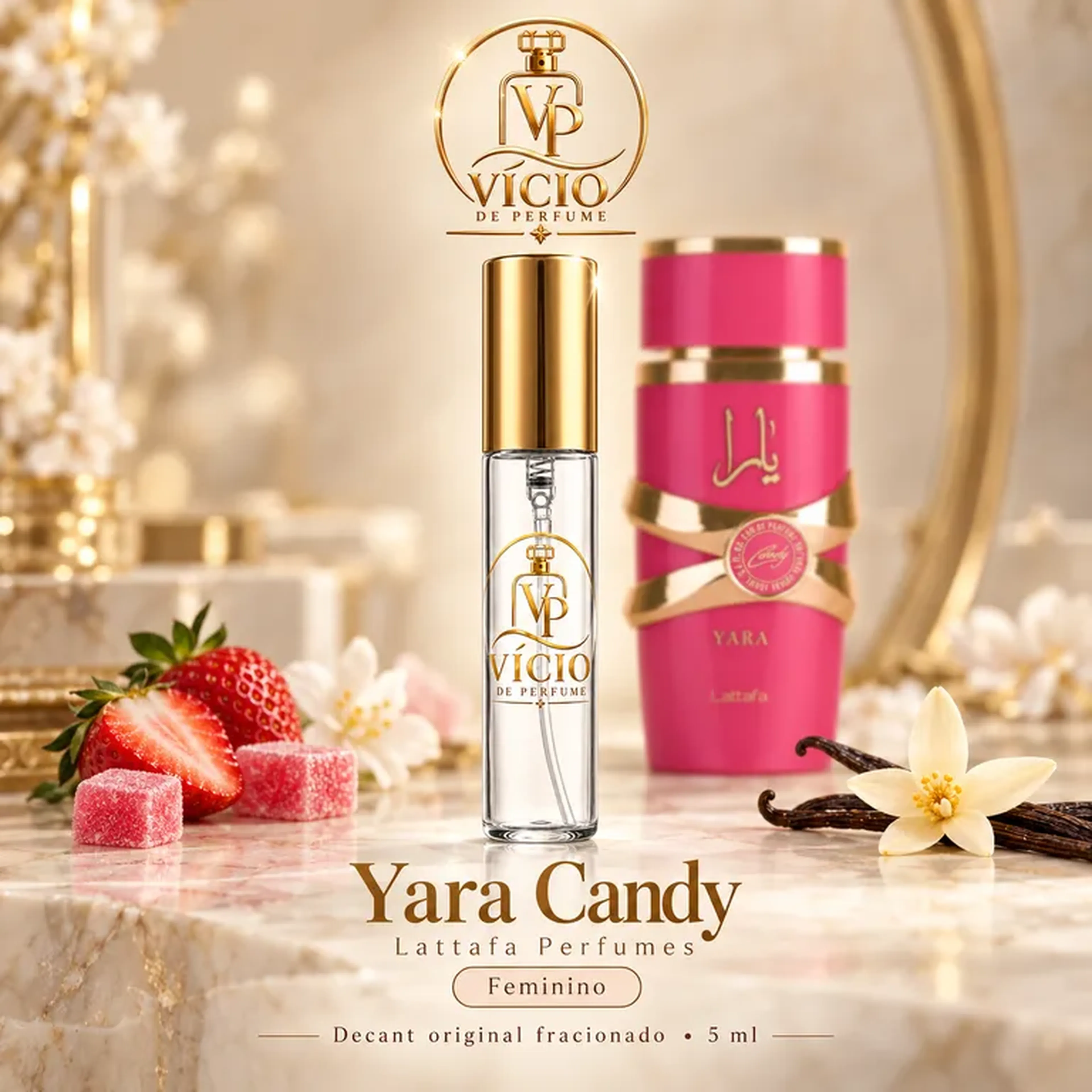 Yara Candy Lattafa — Decant 5 ml imagem