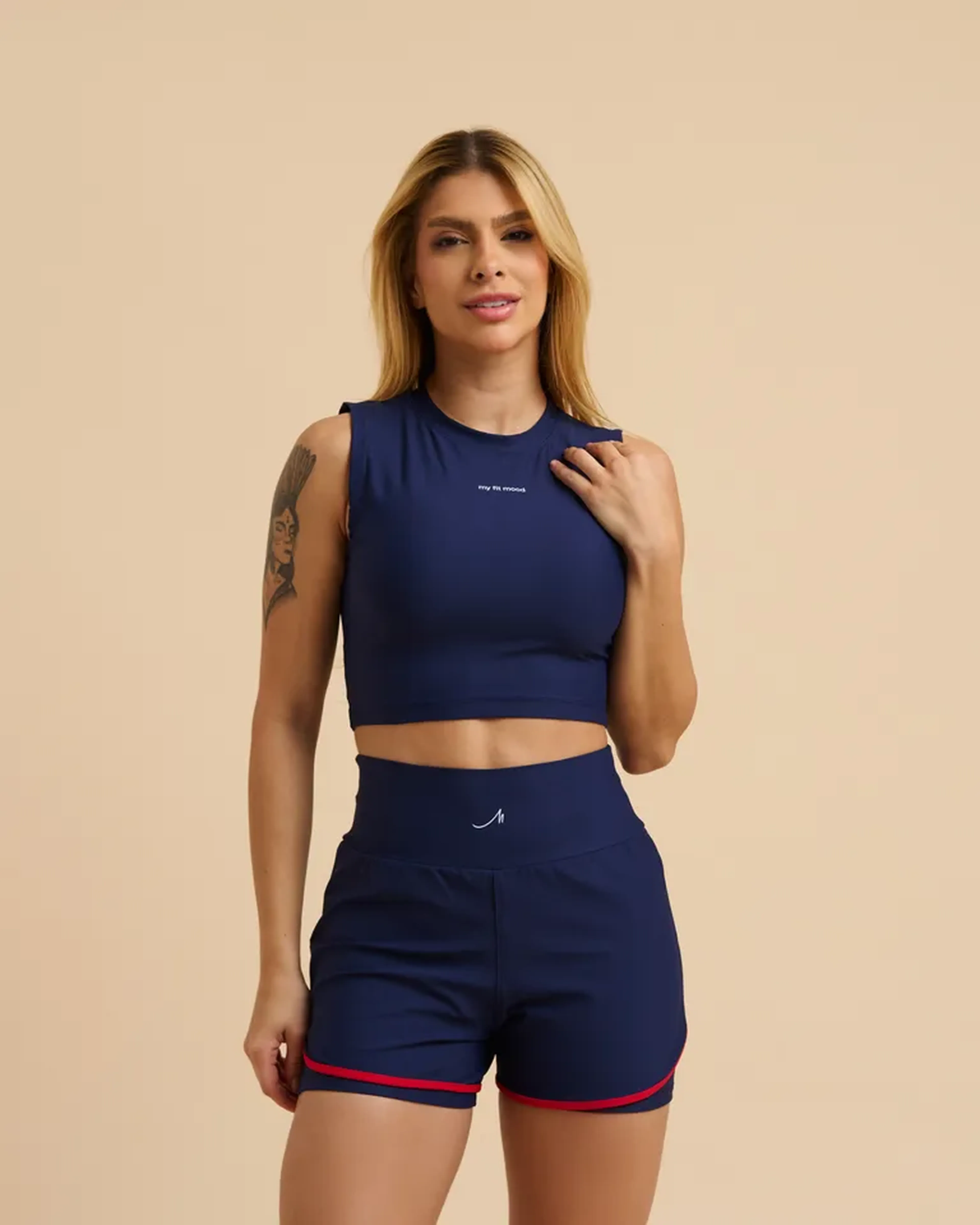 Conjunto Loose Marinho imagem