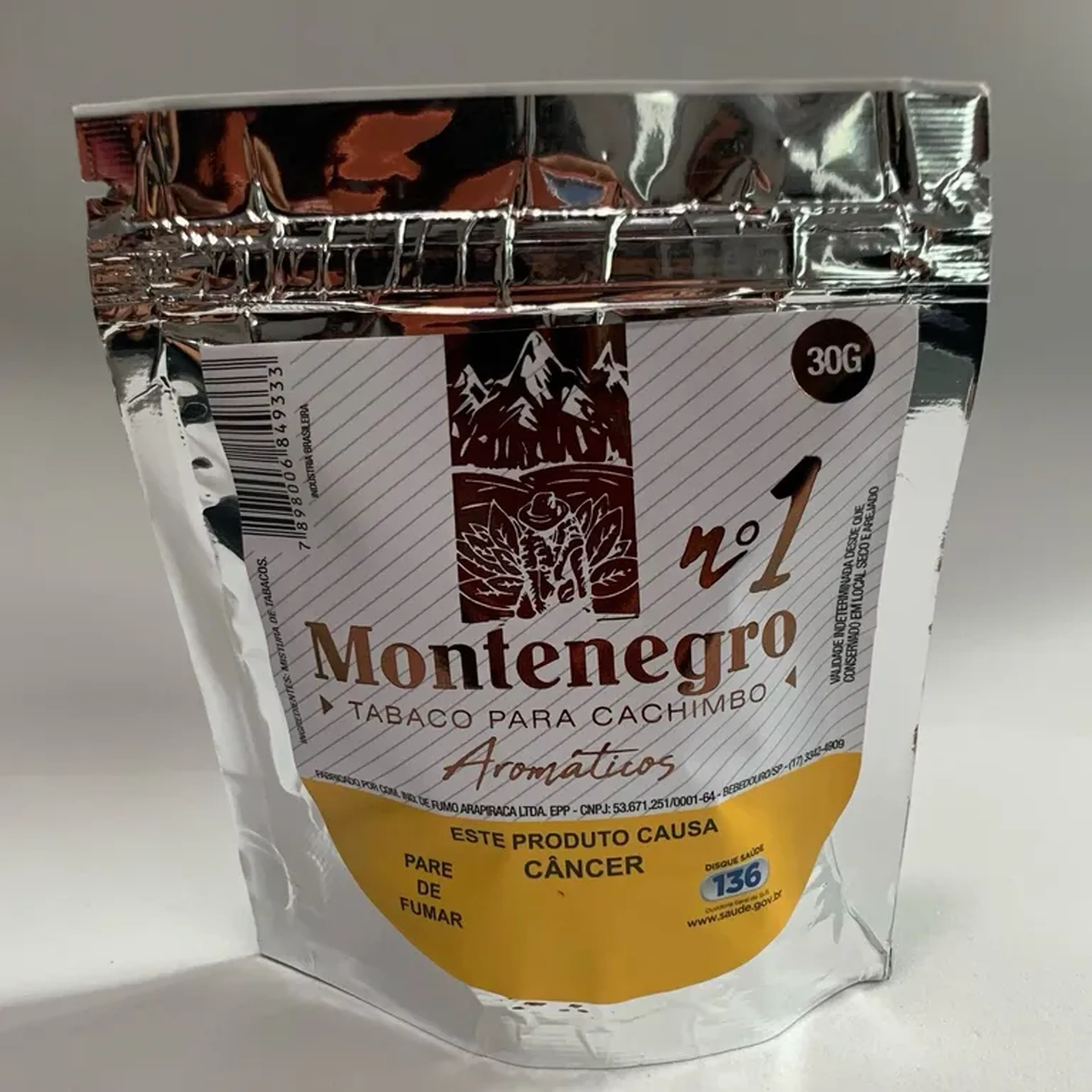 Montenegro N°1 Chocolate 30g imagem
