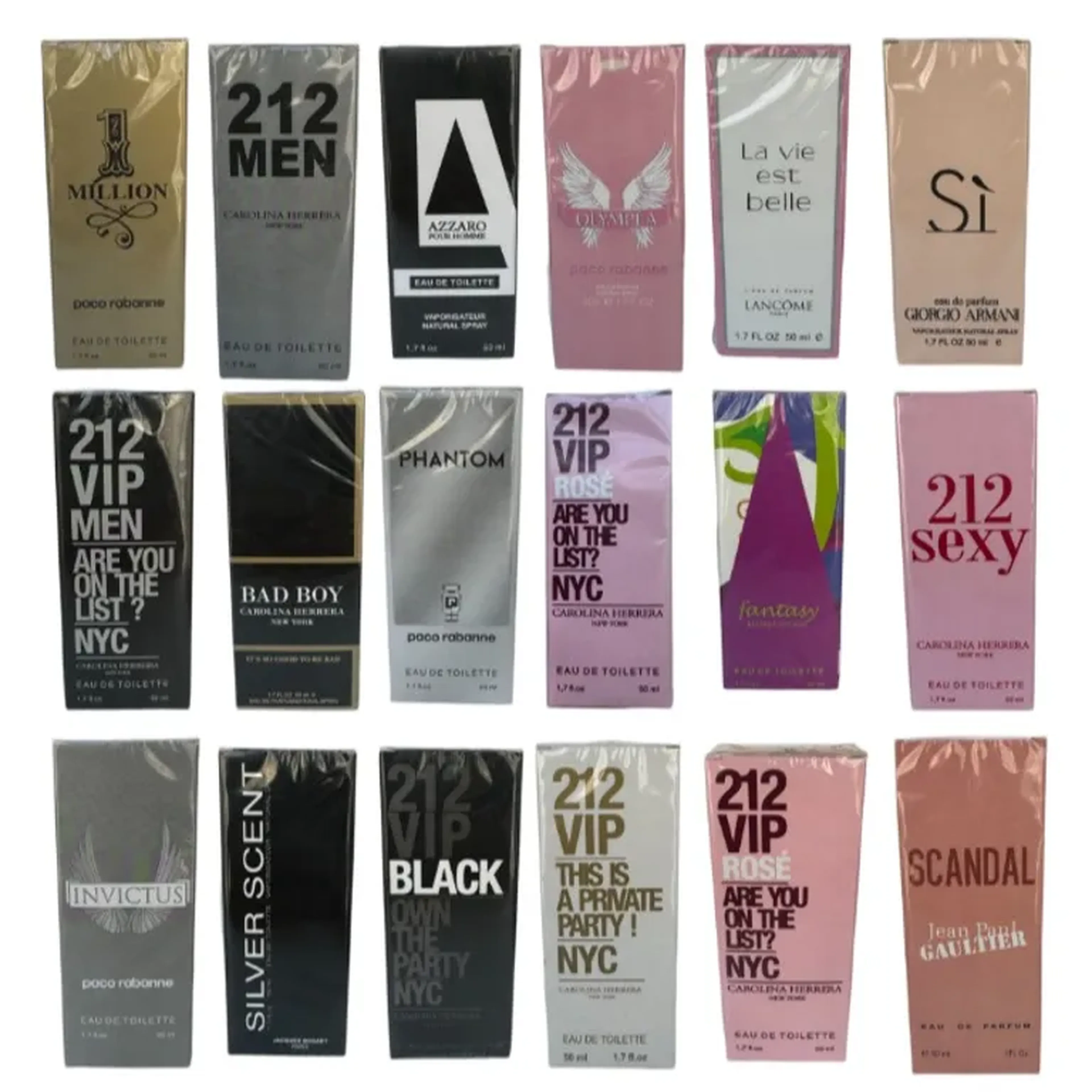 Perfume 50ML Importados Feminina E Masc Variados imagem