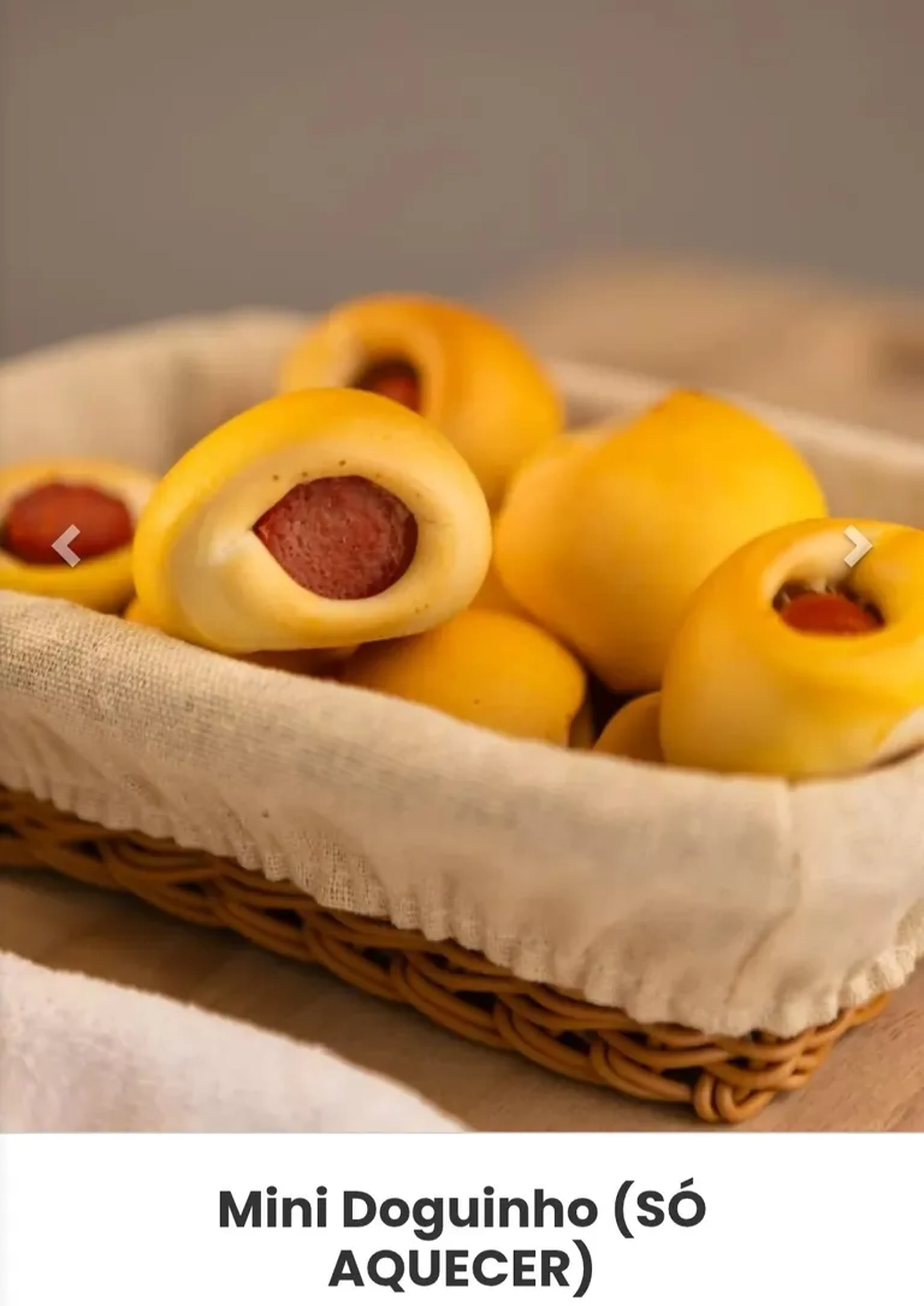 Mini Doguinho - assado congelado imagem