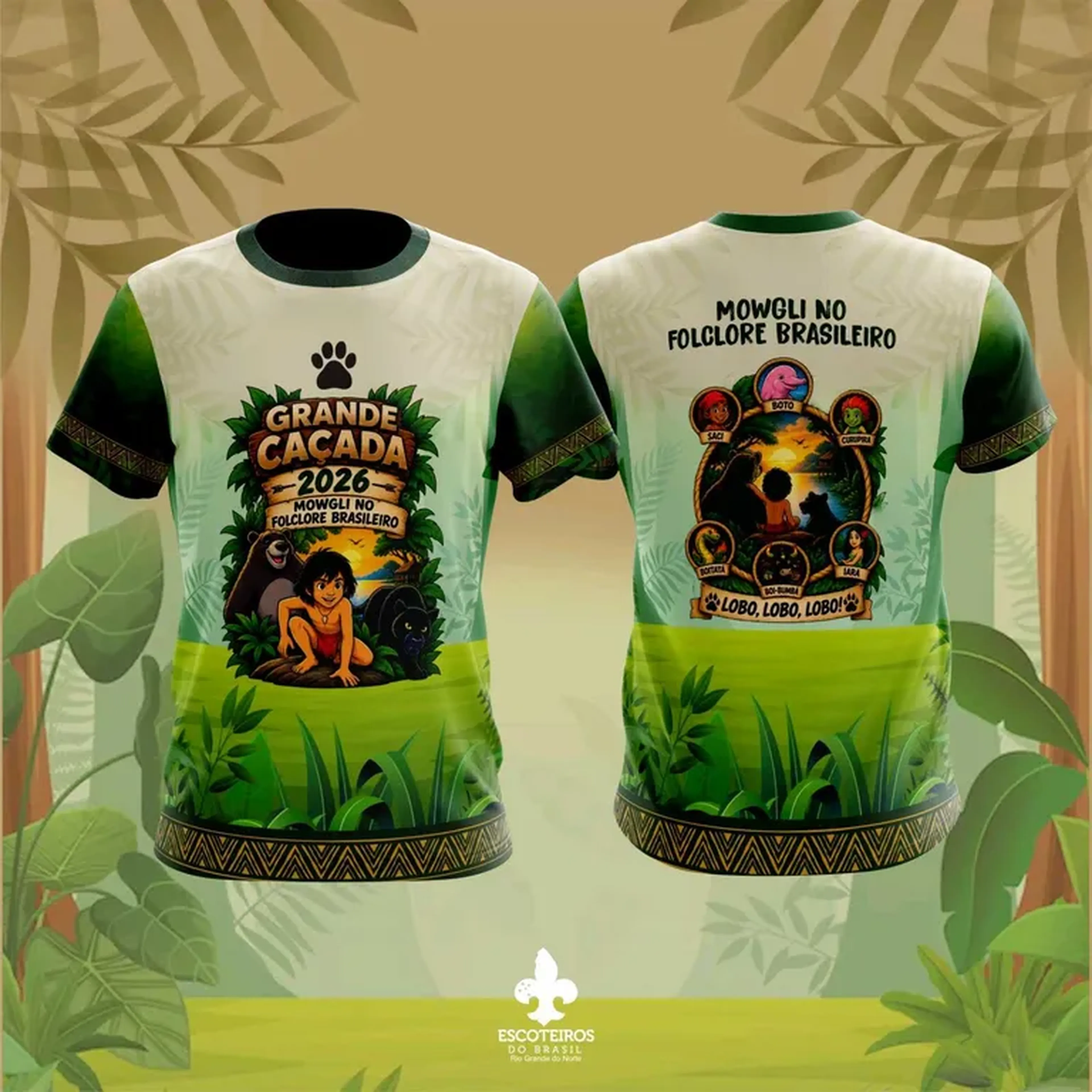 Grande Caçada Natal camiseta ADULTO P imagem