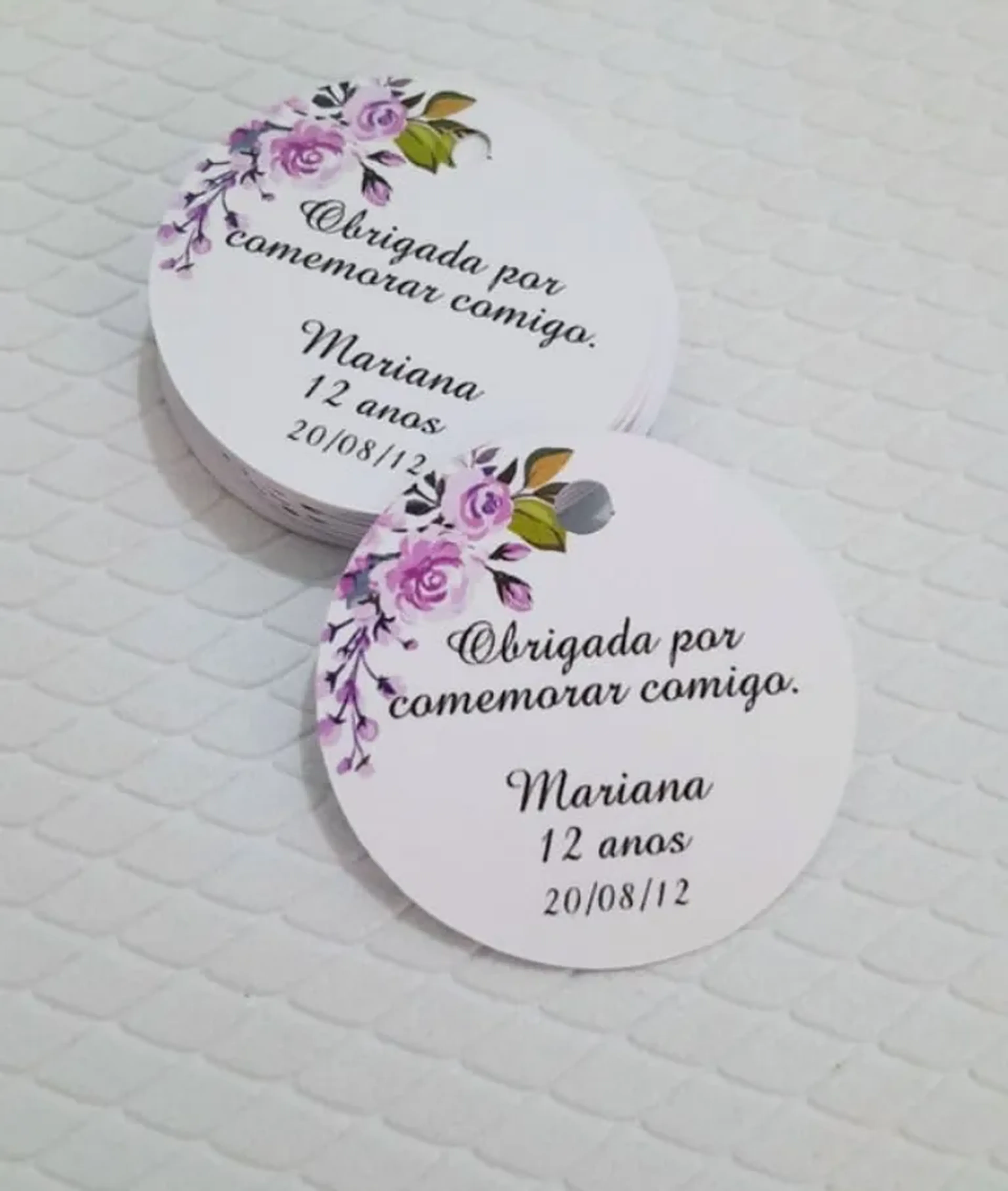 Tags Personalizadas (folha A4 já cortada) imagem
