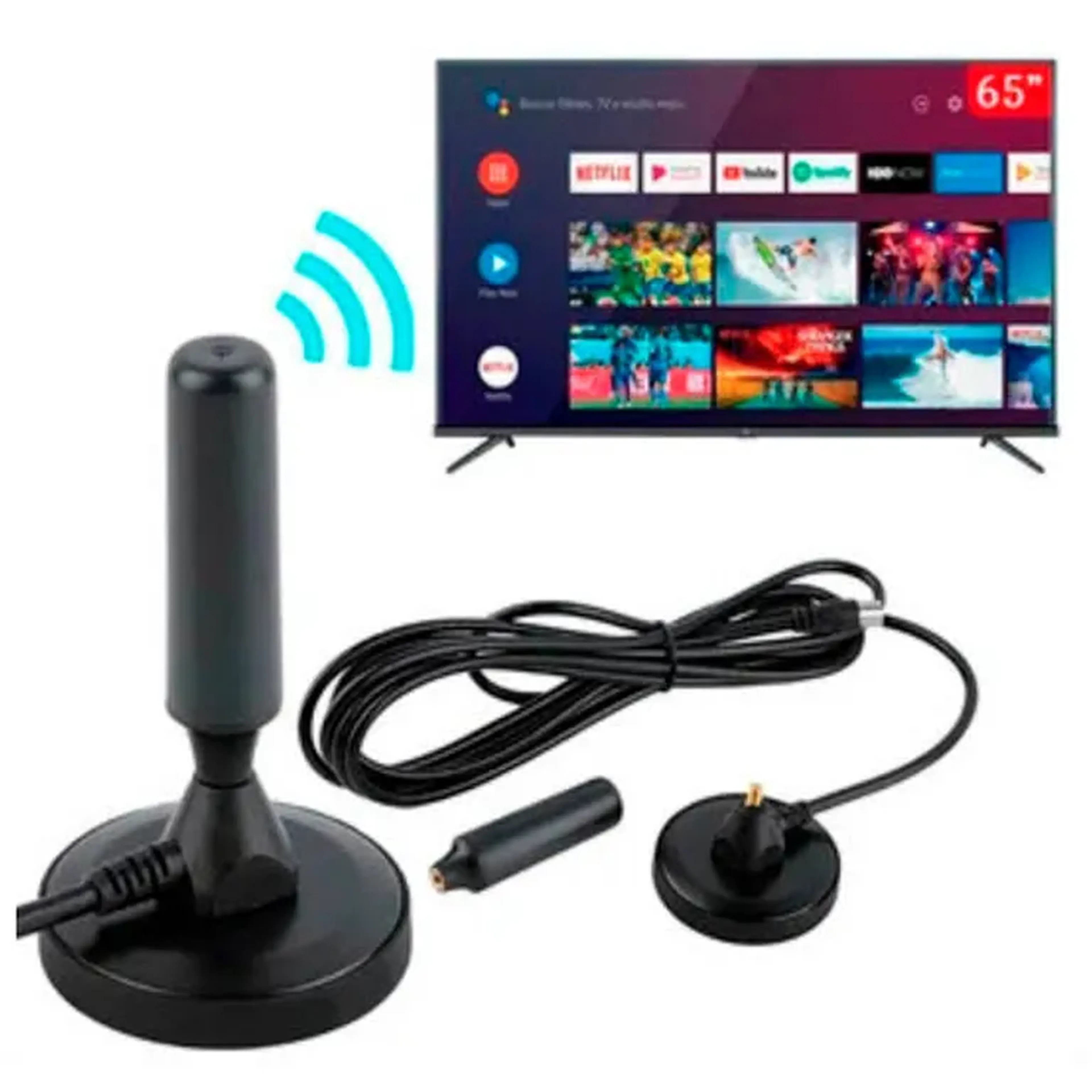 ANTENA DIGITAL HDTV 3.5 DBI imagem