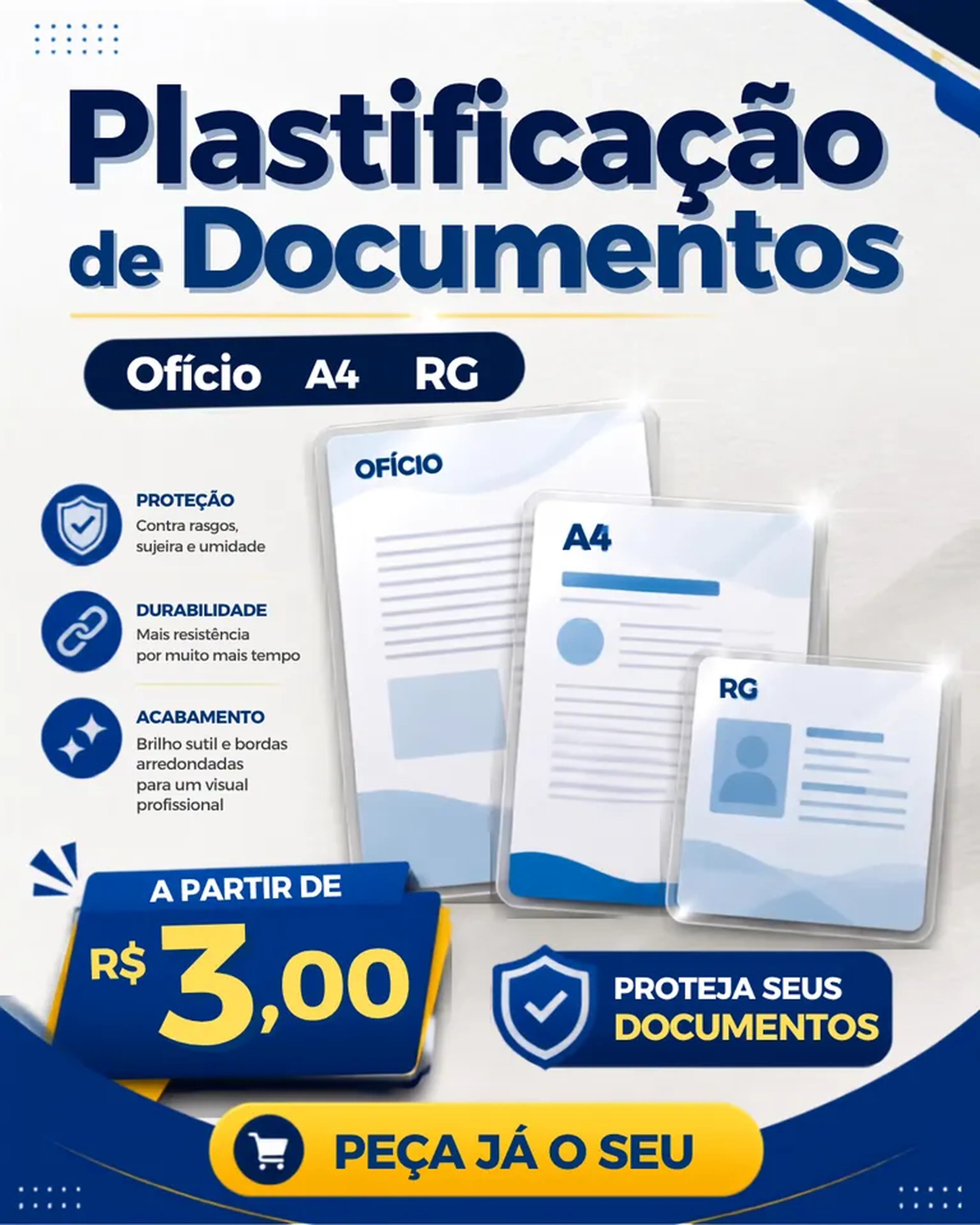 Plastificação de Documentos imagem