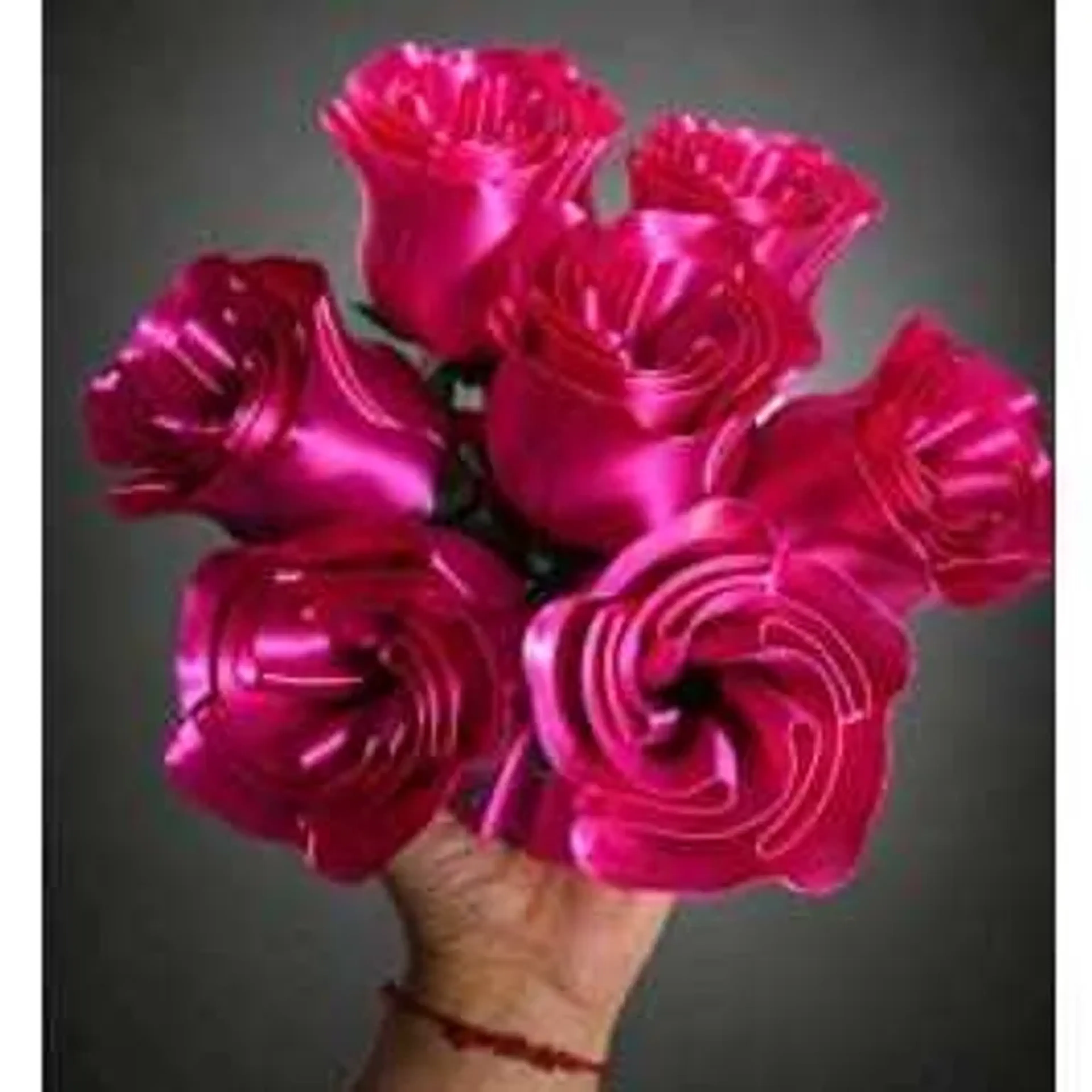 Rosas buquê e vaso imagem