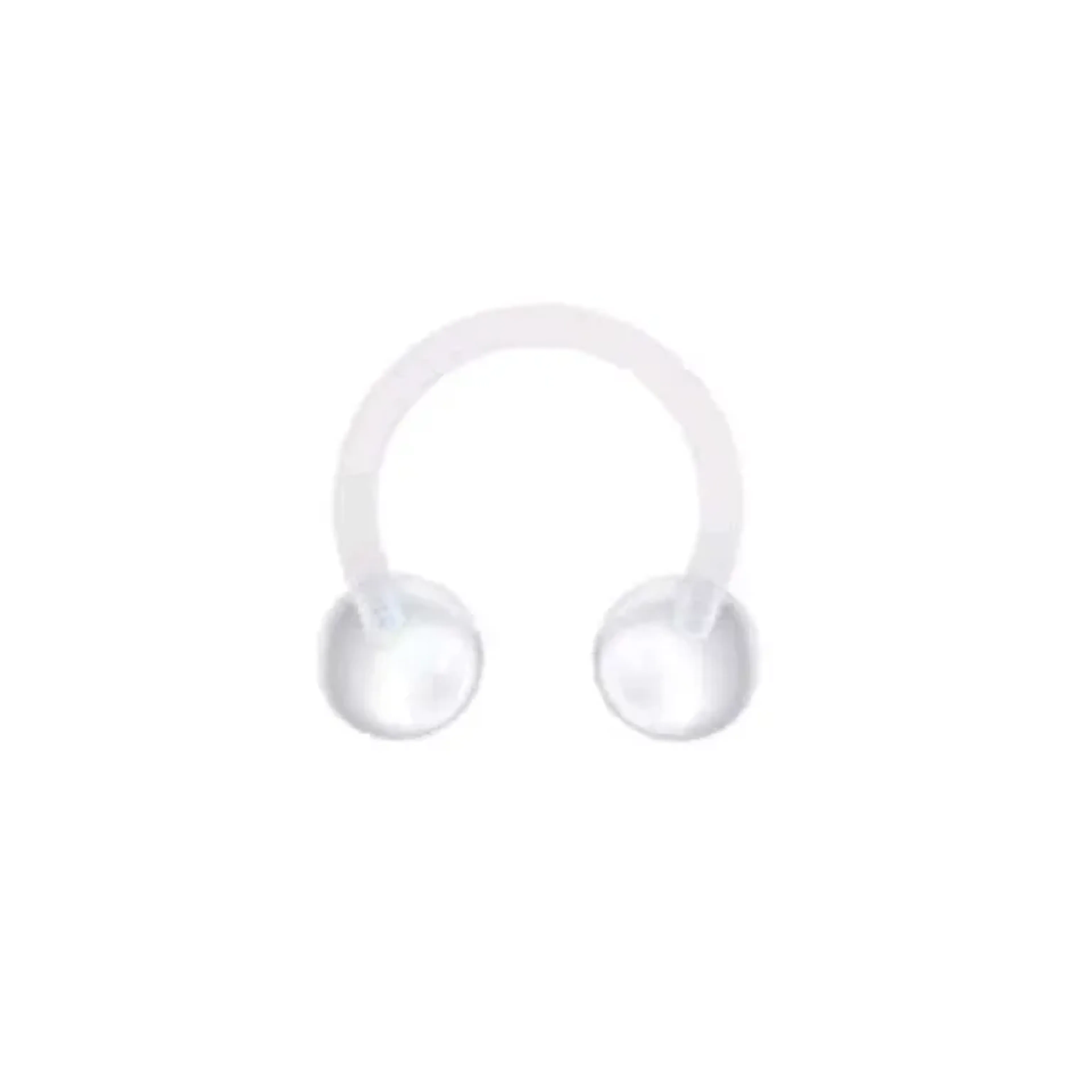 Barbell Circular Transparente Bioflex imagem