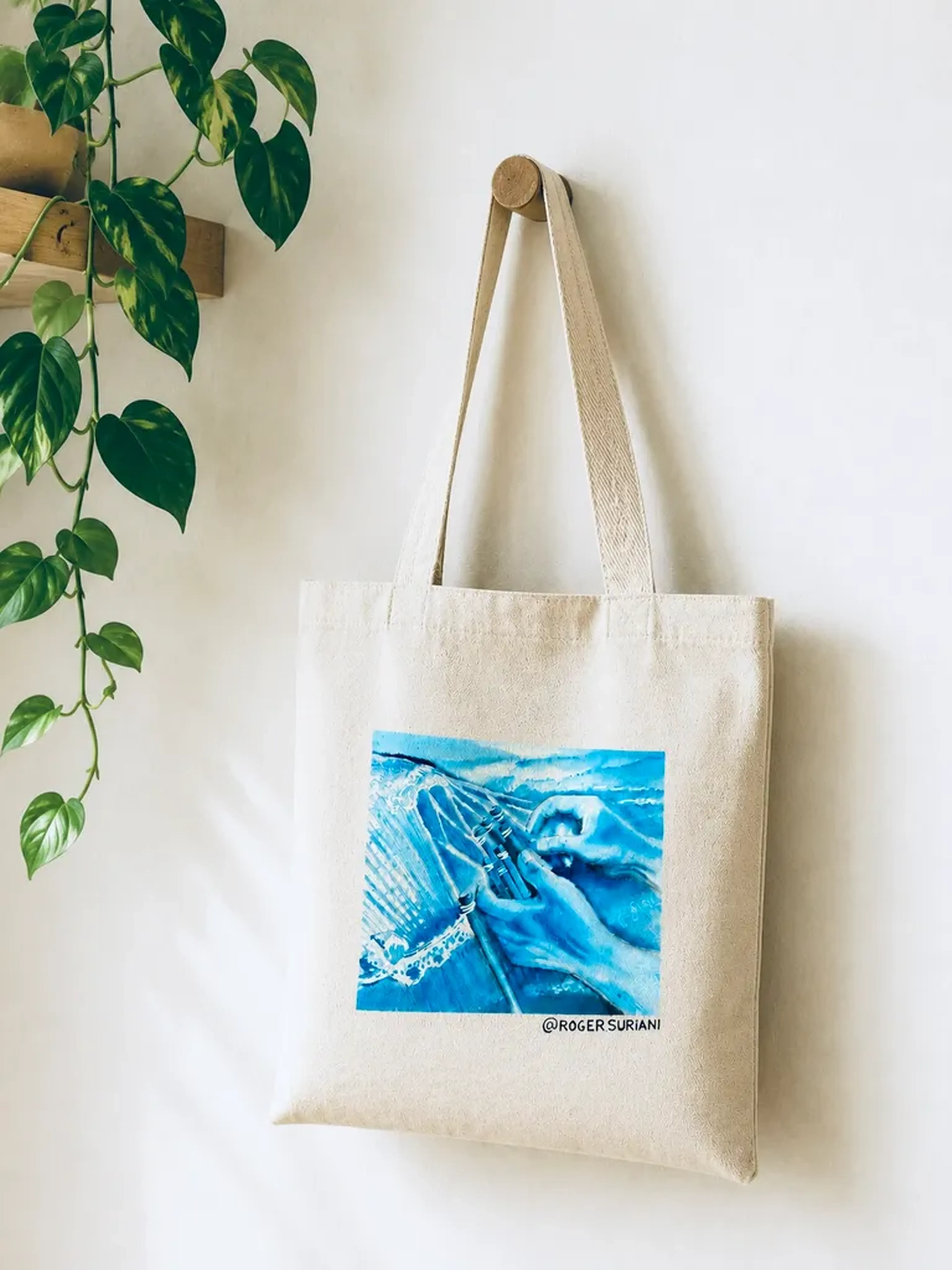 Ecobag Trama de Ítaca imagem
