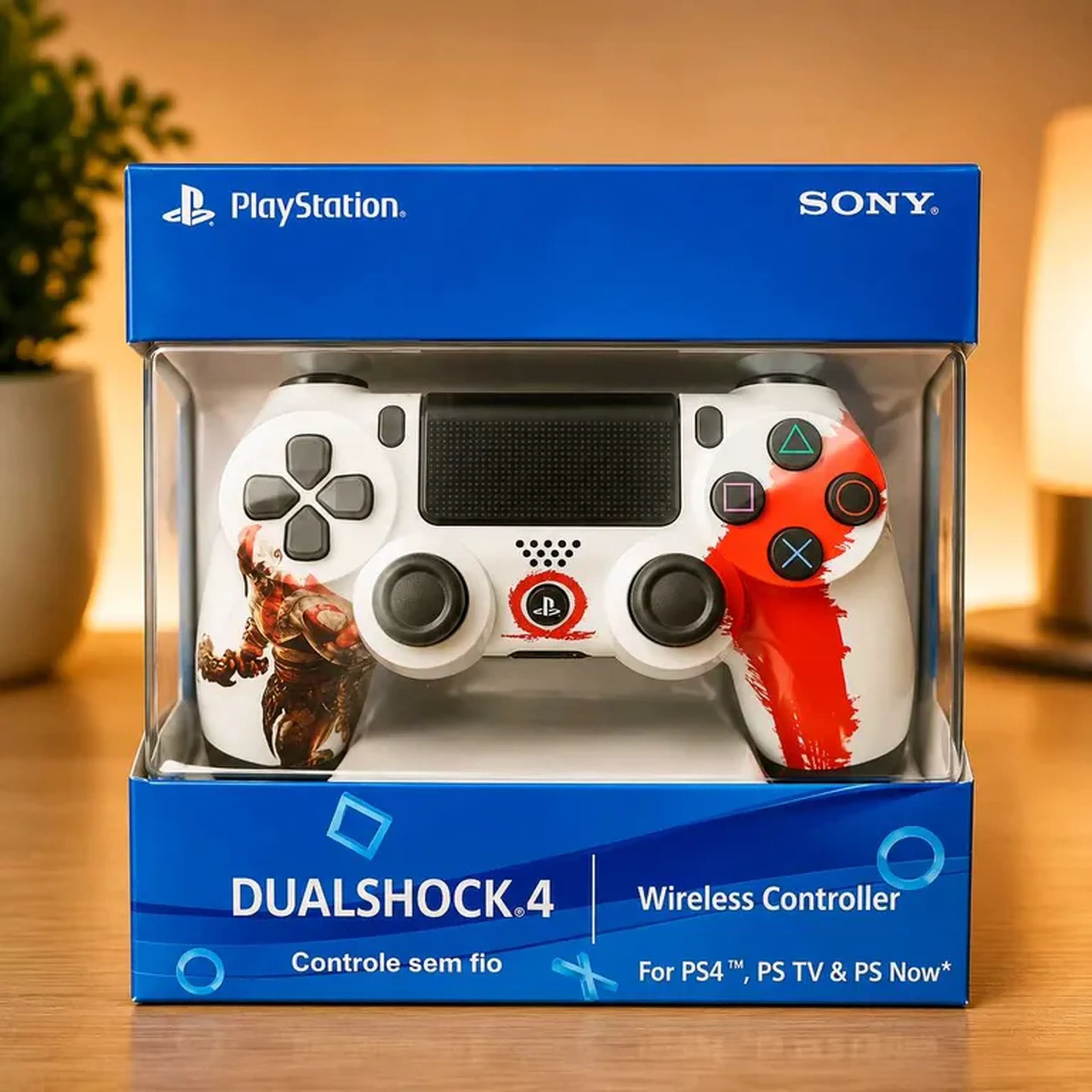 CONTROLE PS4 PC SEM.FIO PERSONALIZADO imagem