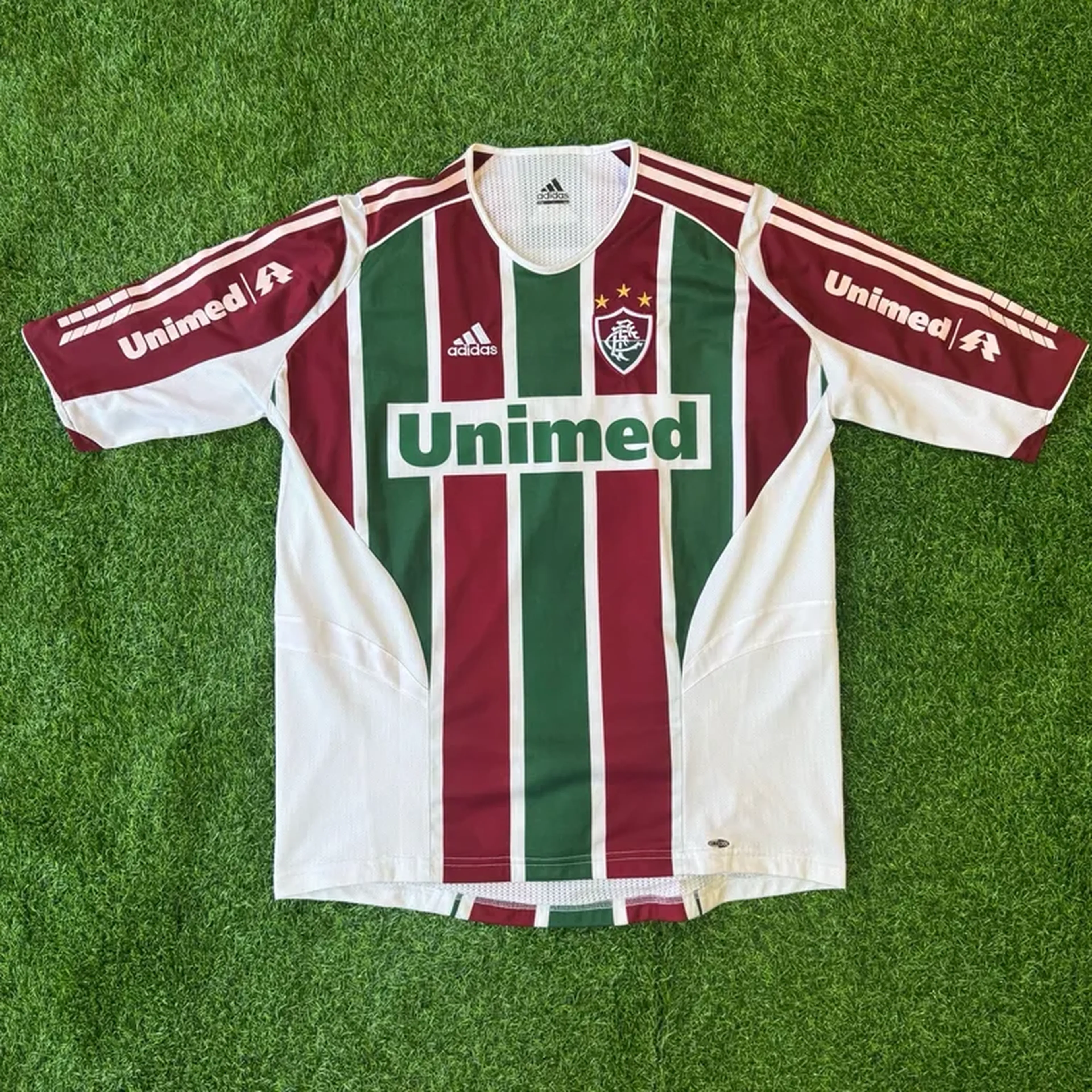 Camisa Fluminense Adidas 2005 G - Jogo imagem