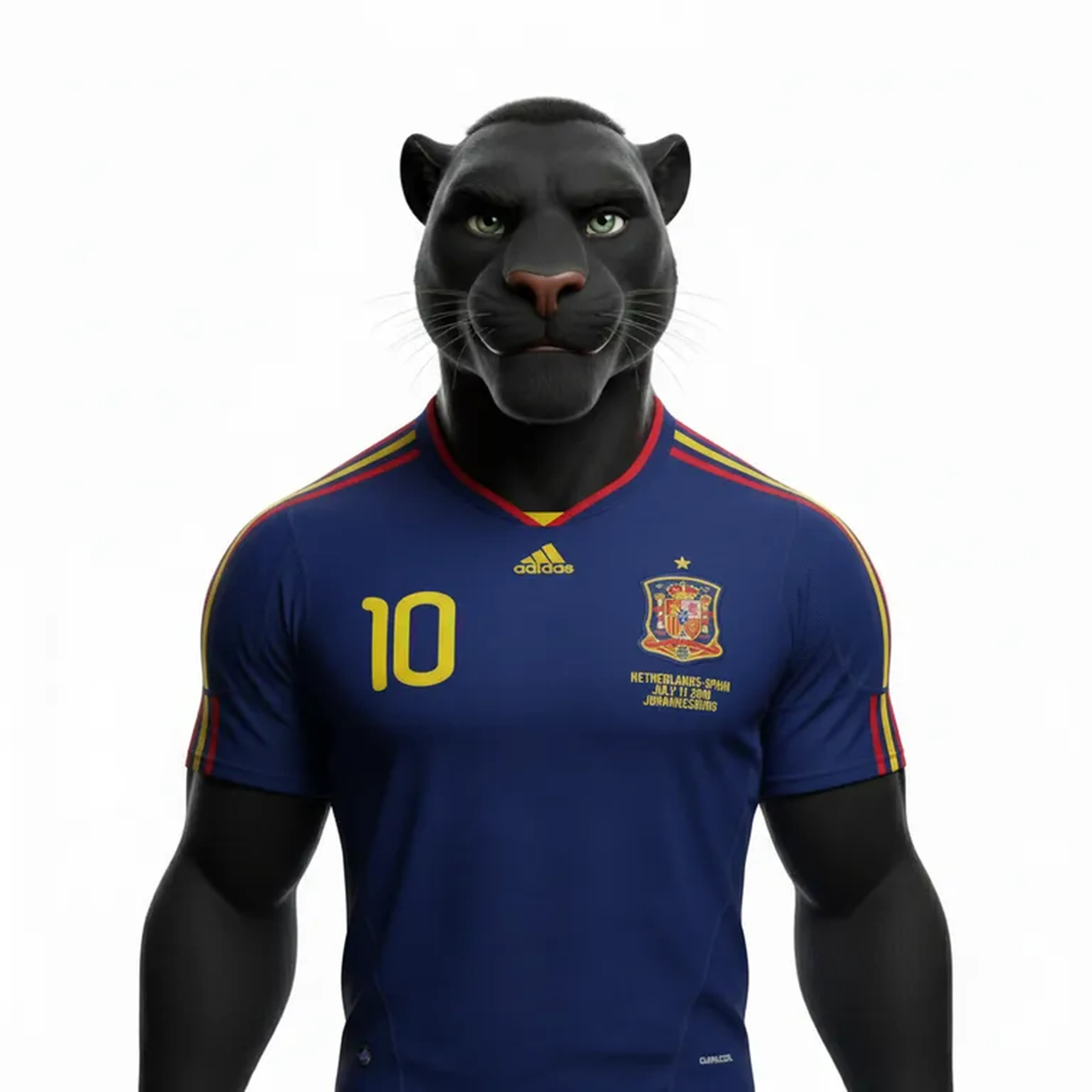 Camisa Retrô Seleção Espanha Away 2010 Adidas Torcedor Masculina imagem