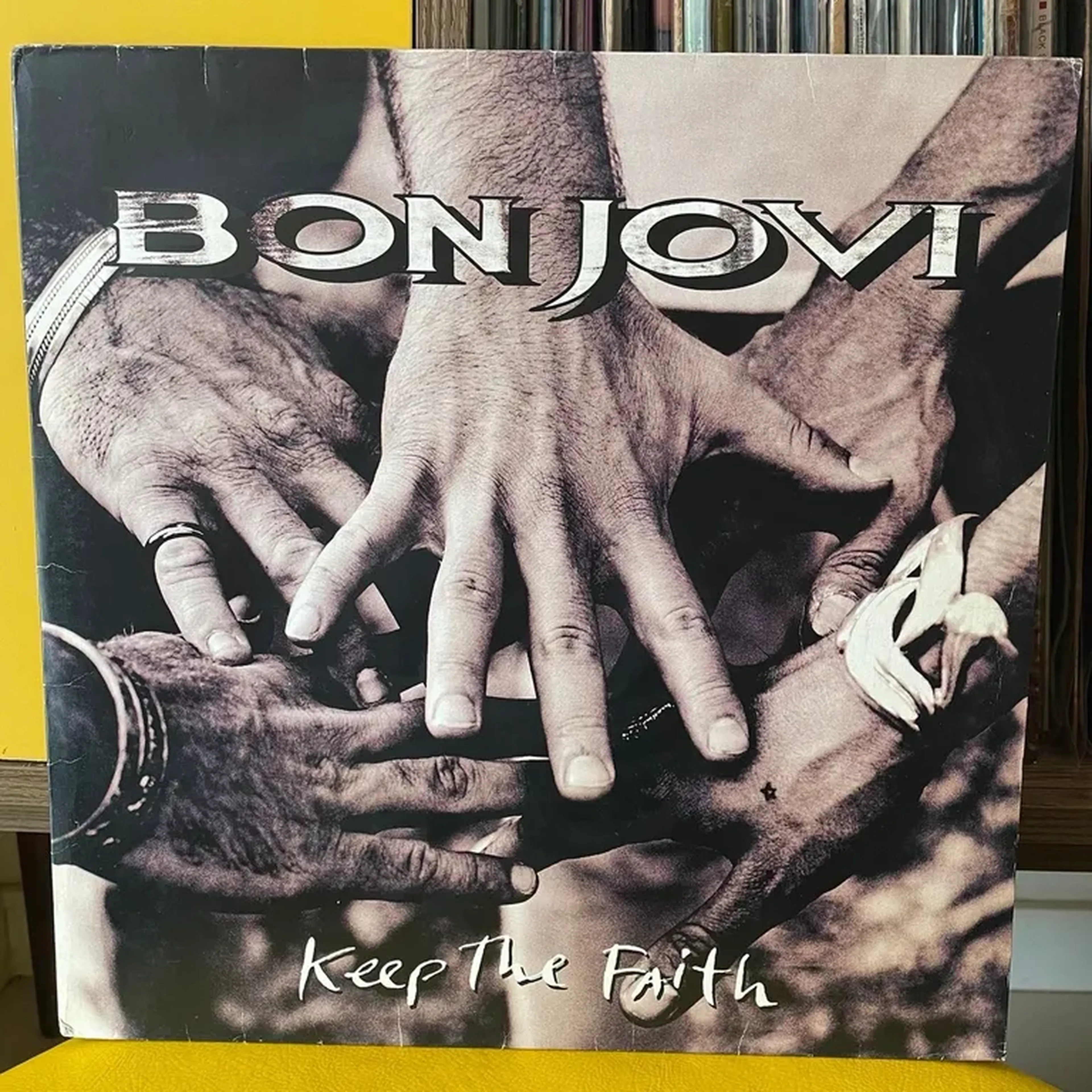 LP Bon Jovi Keep The Faith imagem