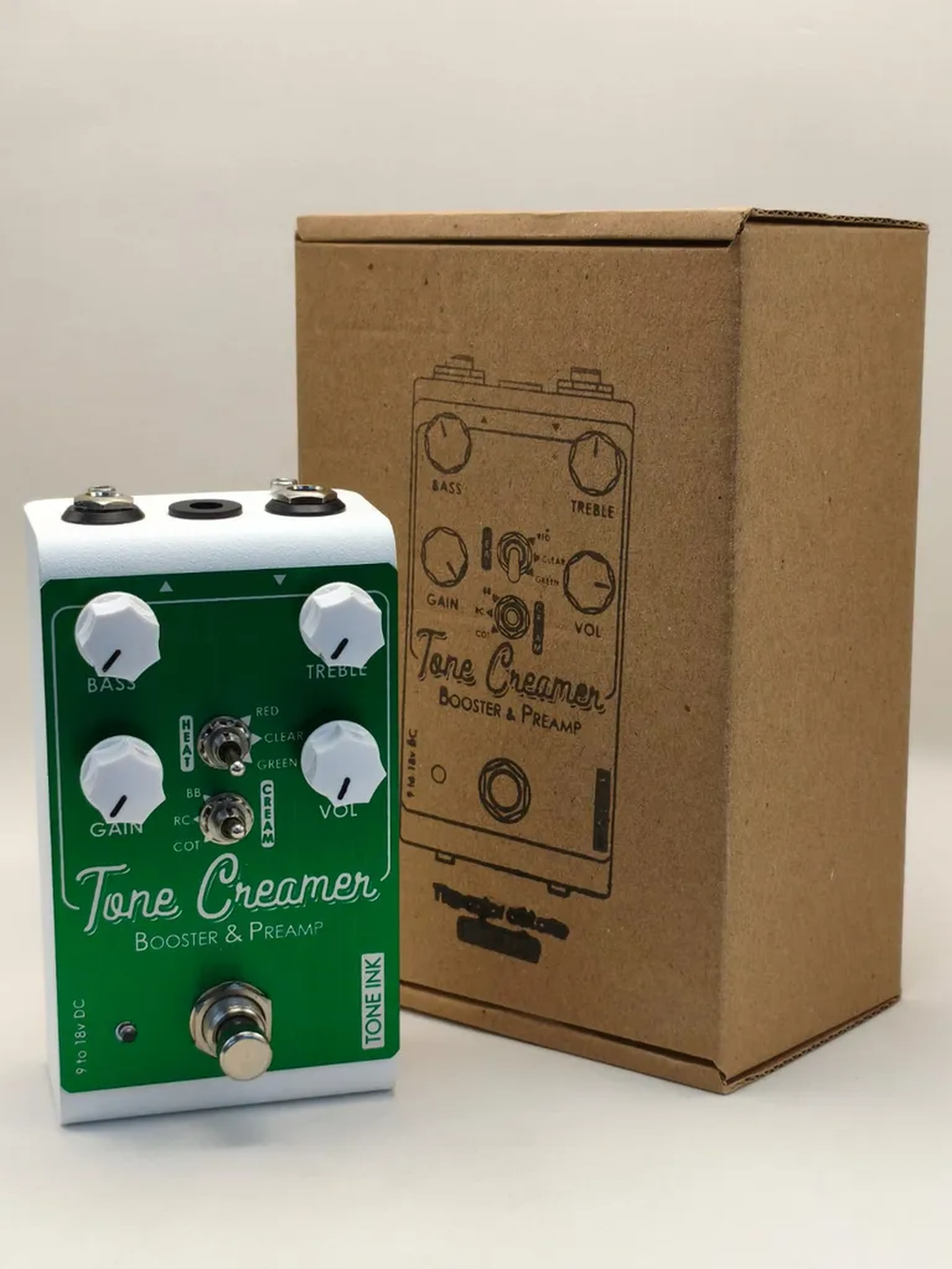 Pedal Tone Creamer Booster Preamp imagem