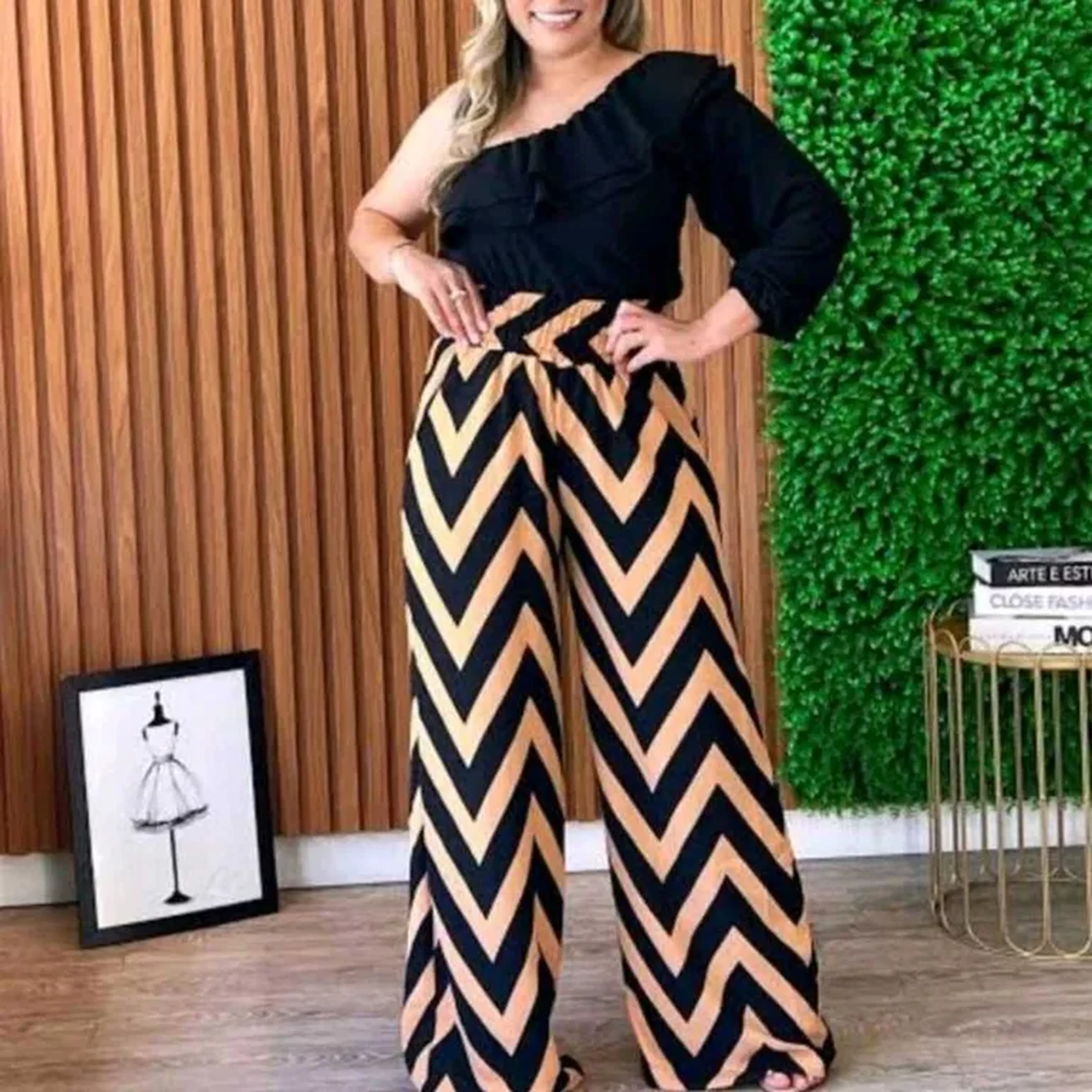 Calça Pantalona- Duna imagem
