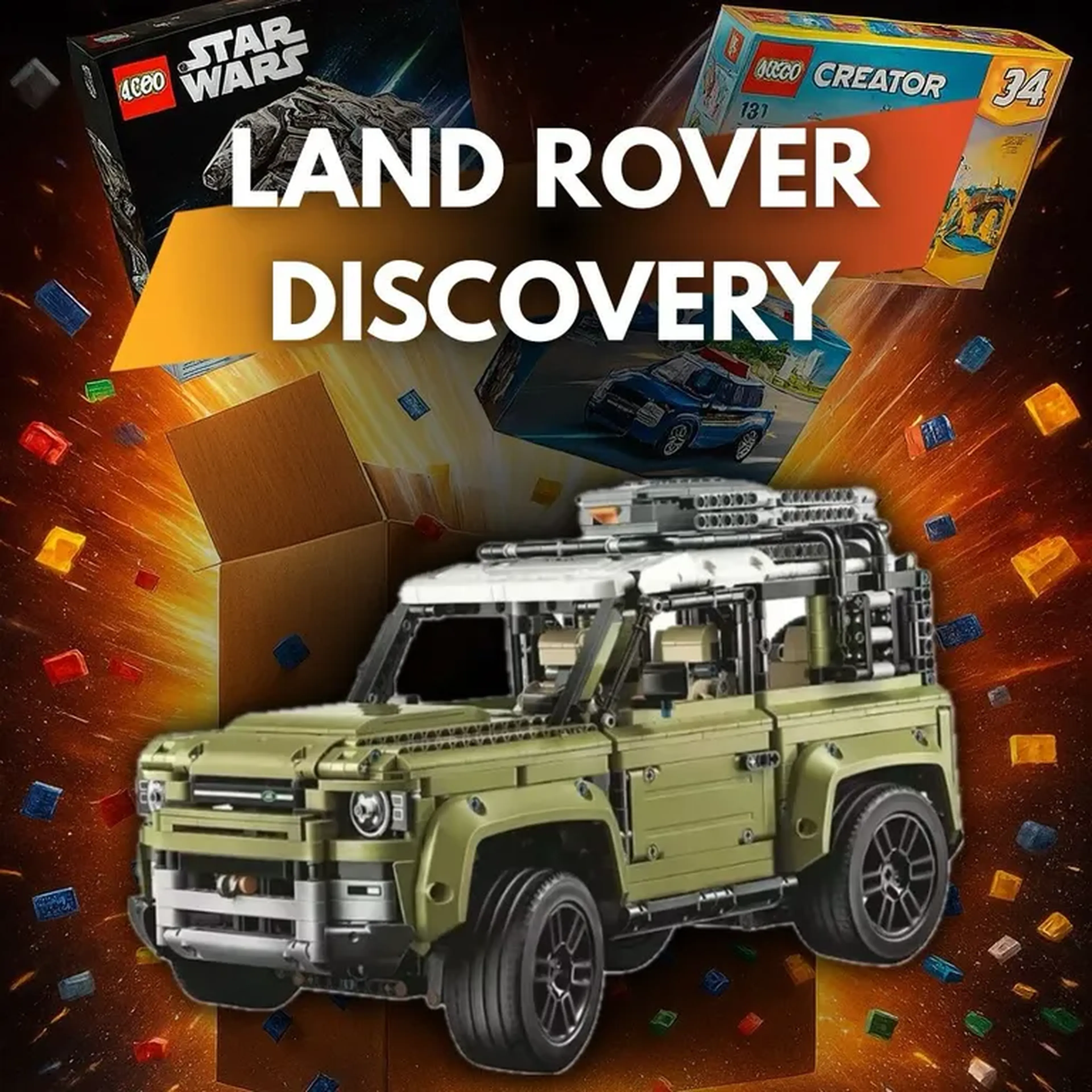 LEGO LAND ROVER DISCOVER imagem