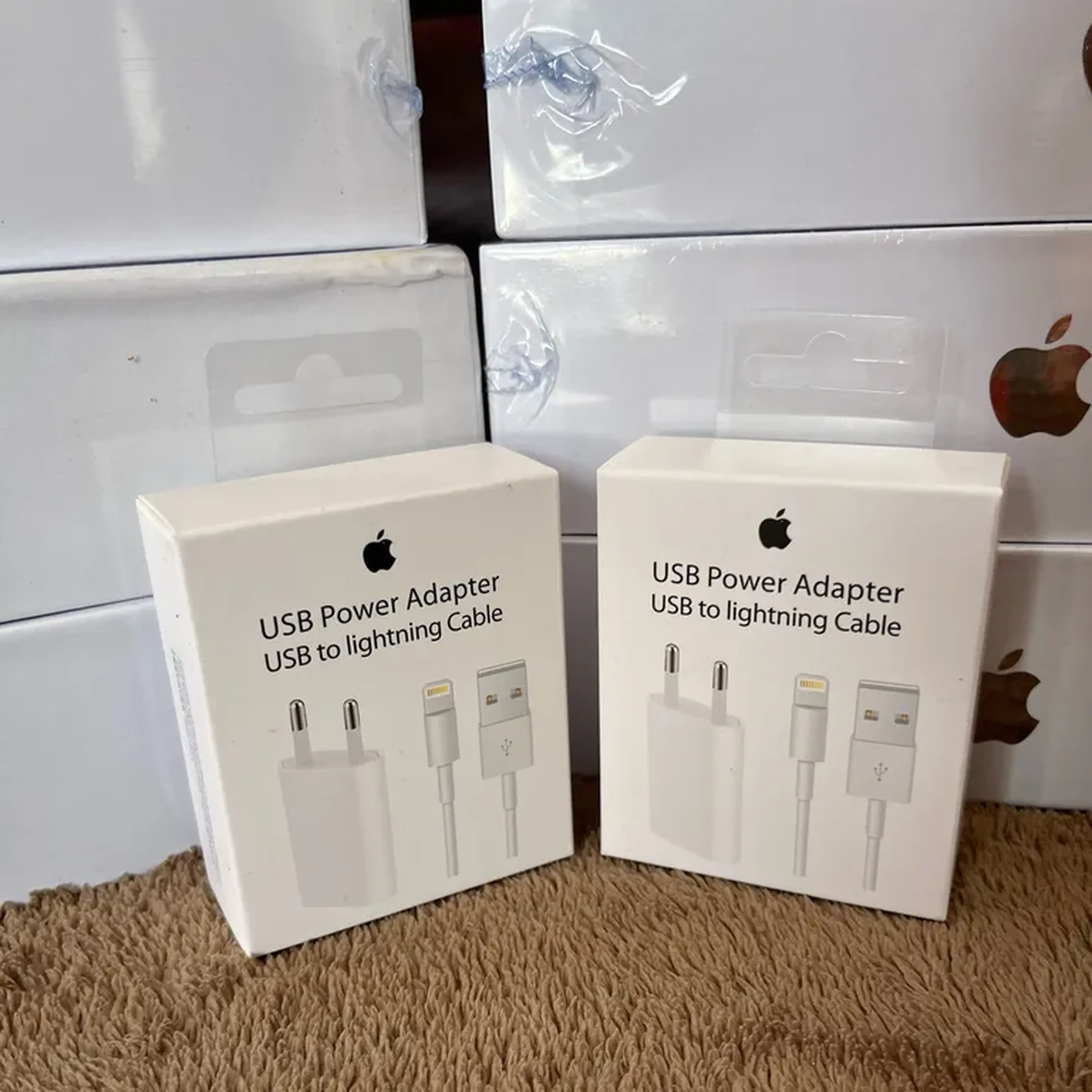 carregador USB iOS iPhone 5w imagem