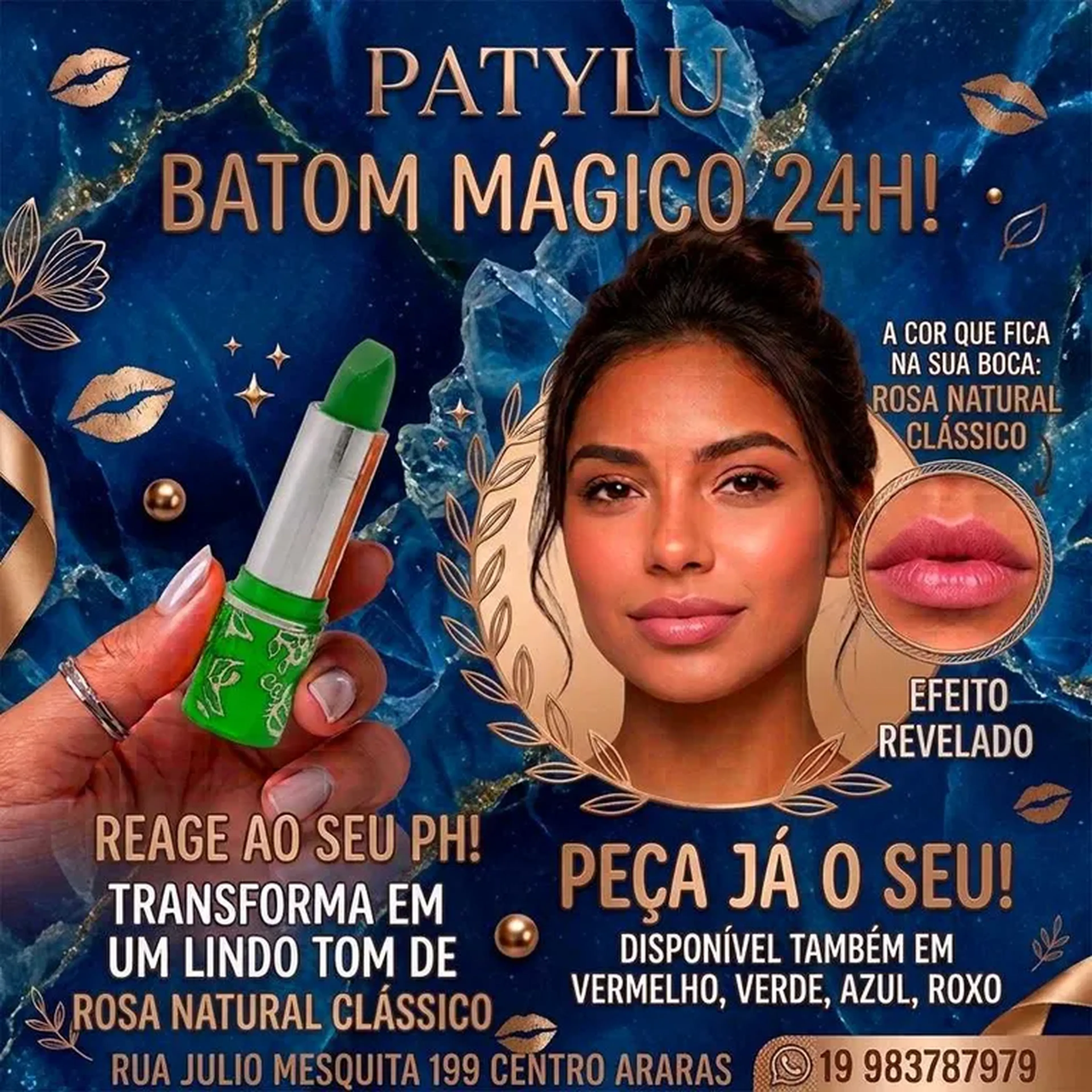 Batom 24 horas Verde imagem
