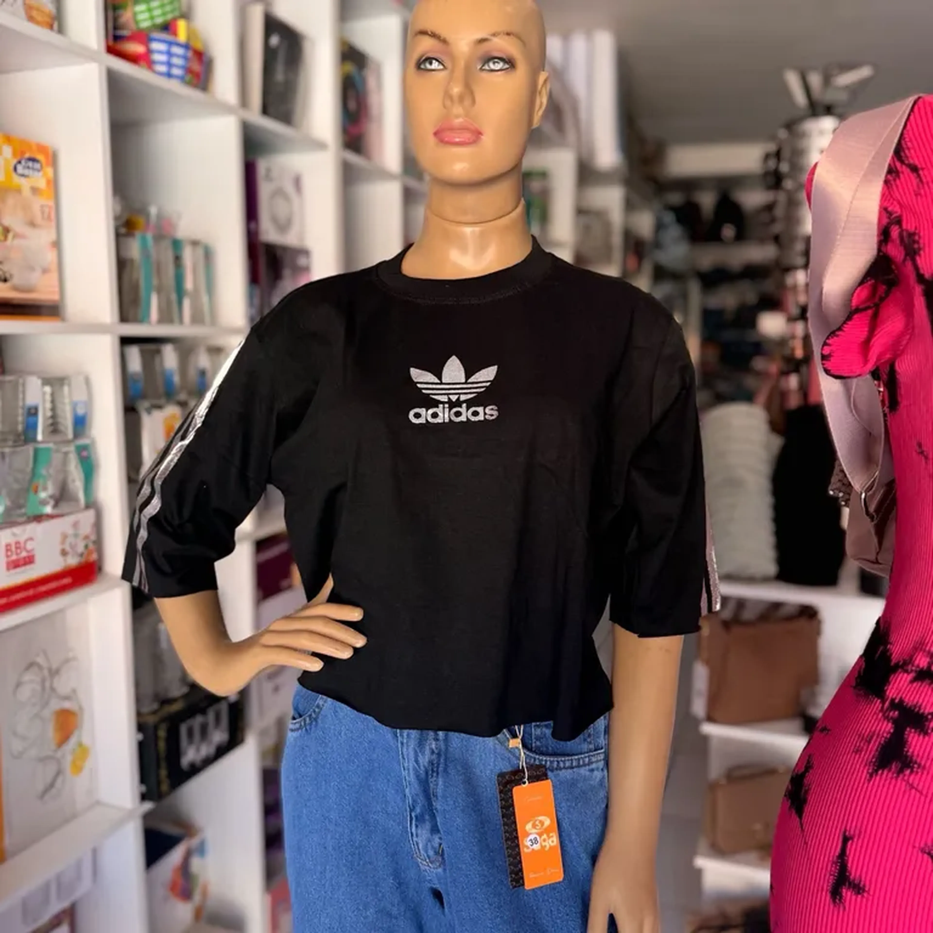 blusa Maxi Adidas imagem