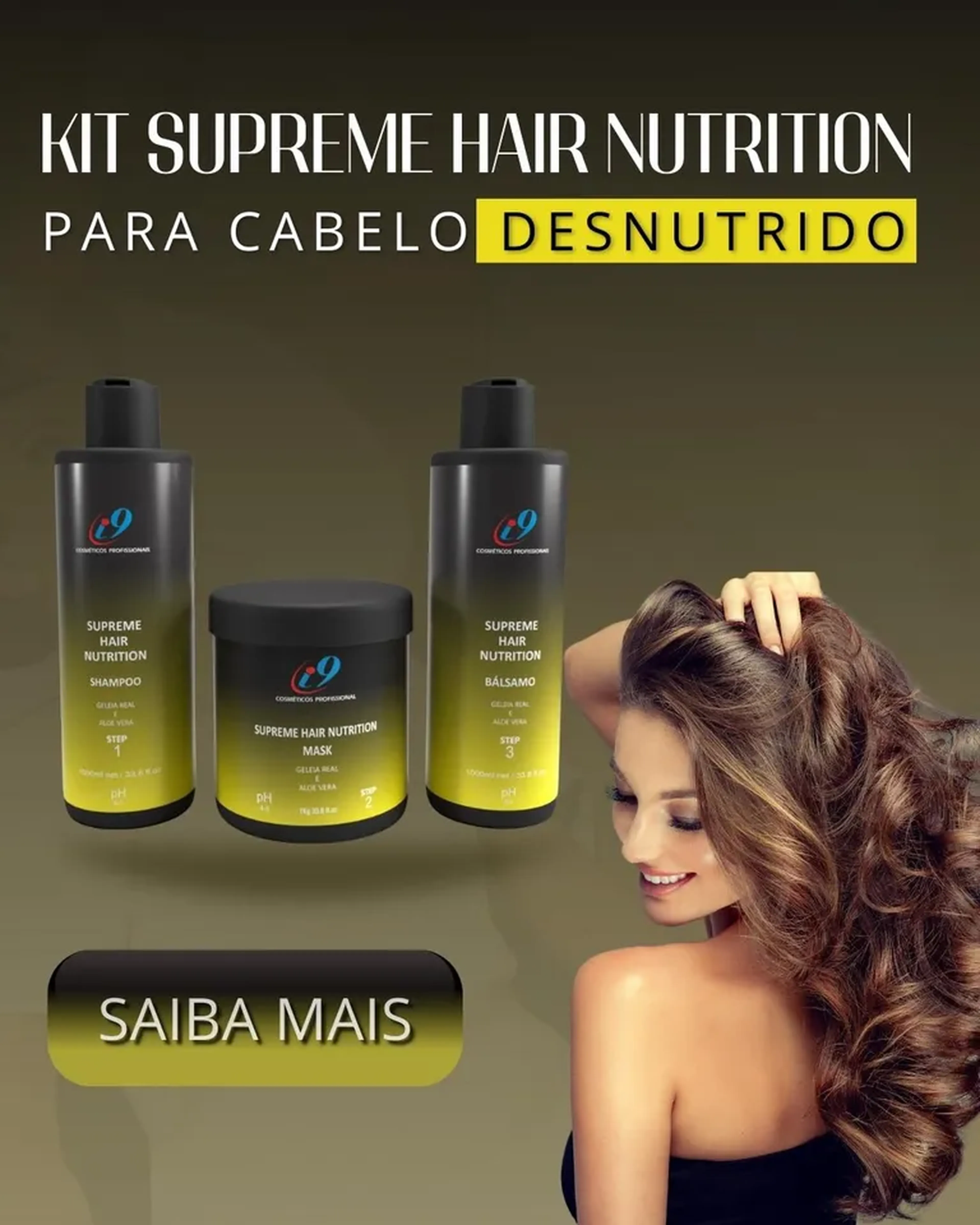 KIT SUPREME HAIR NUTRITION imagem