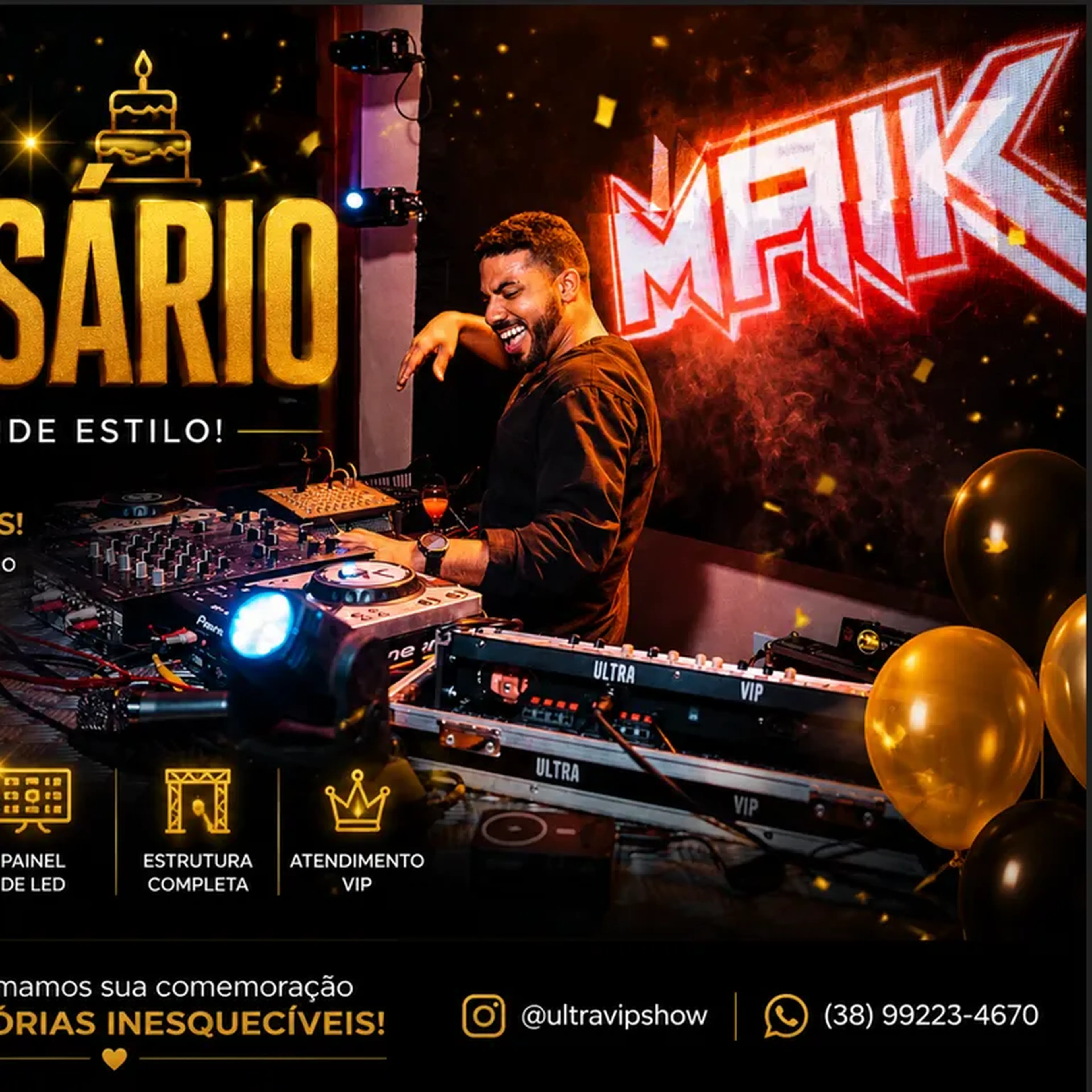 PACOTE ANIVERSÁRIO ULTRA VIP imagem