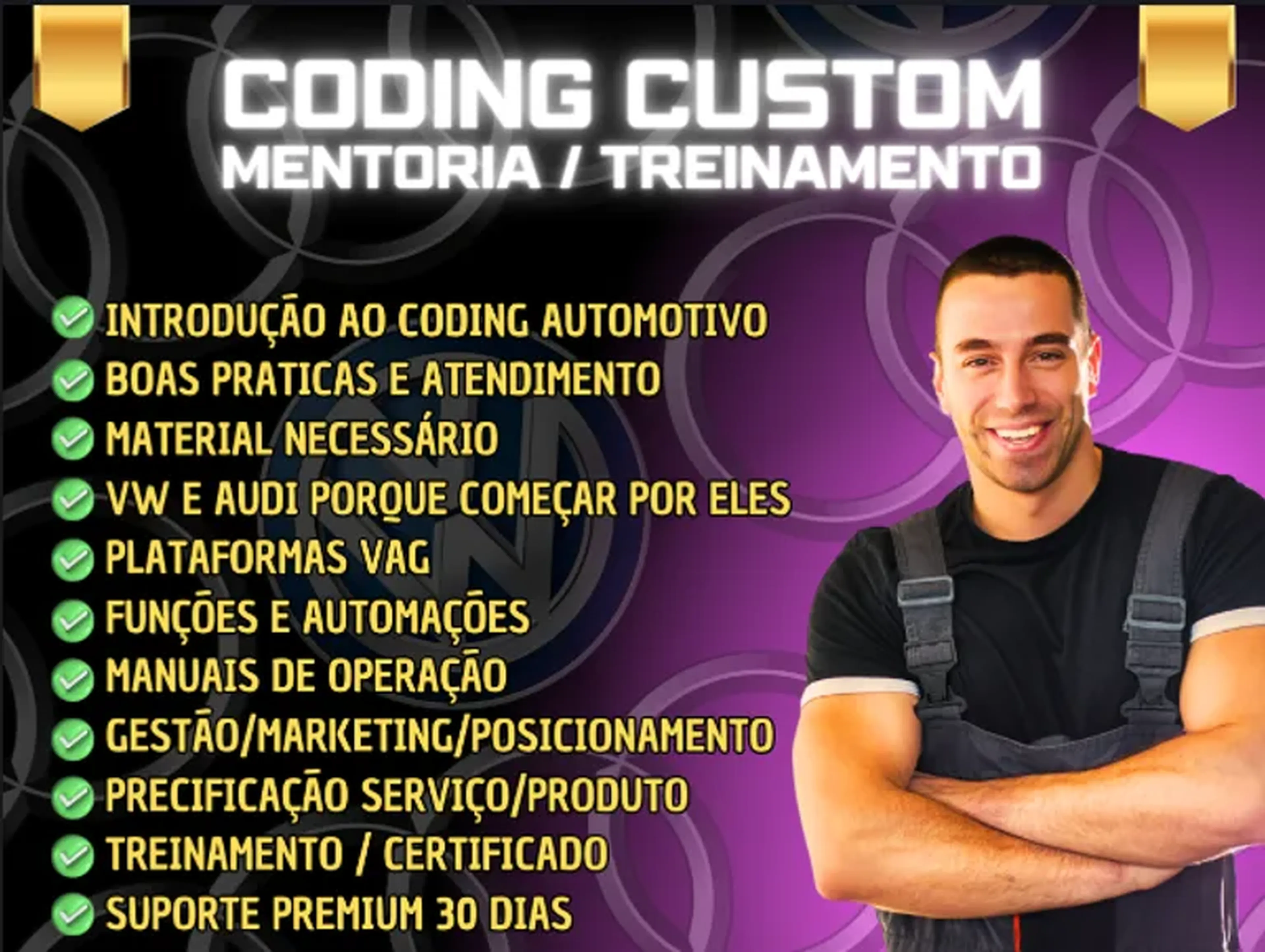 MENTORIA INDIVIDUAL CODING CUSTOM VCDS imagem