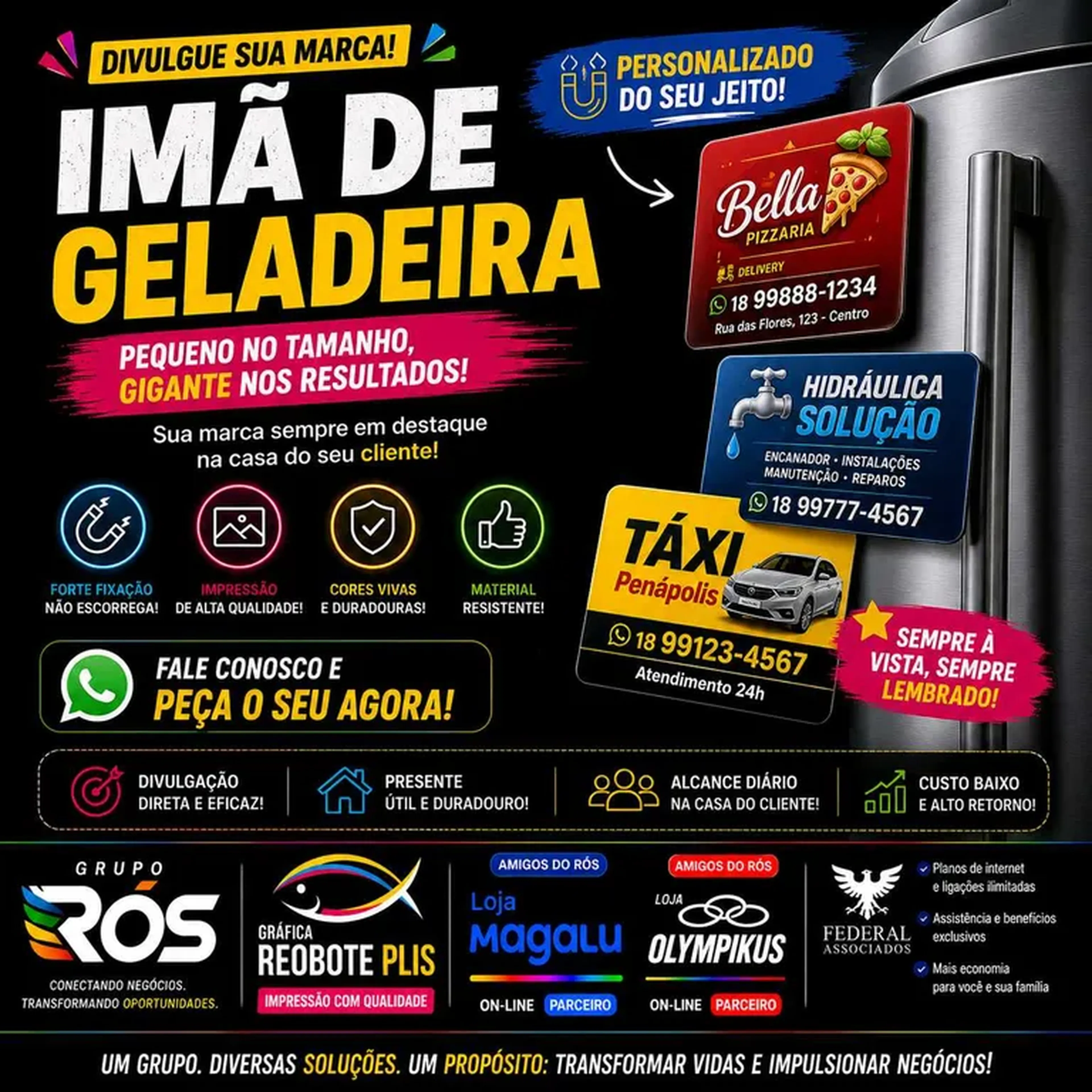 1000 imã de Geladeira imagem