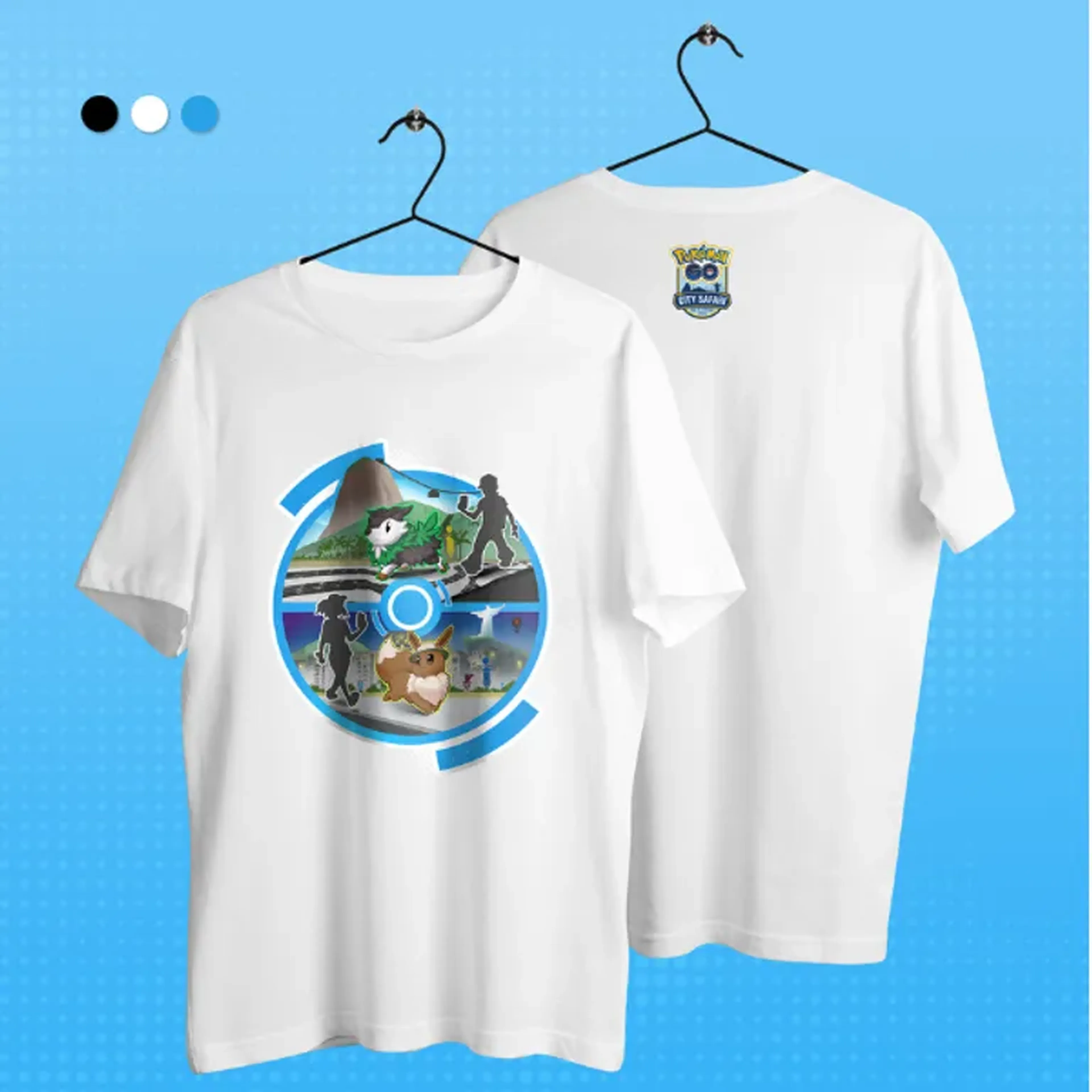 Camiseta City Safari Rio de Janeiro - Pokémon Go imagem