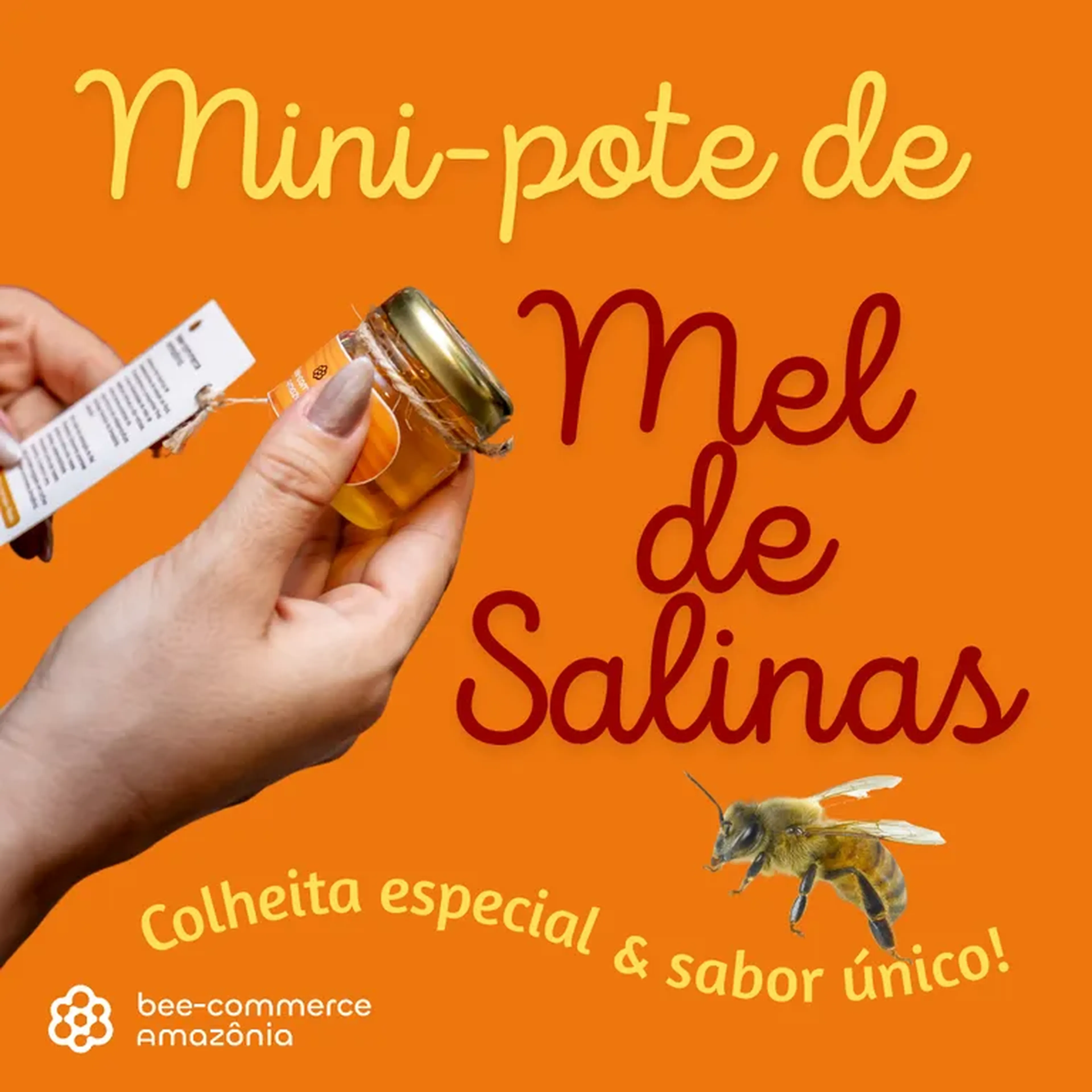 Mini-pote de mel de Salinas - 40 ml imagem