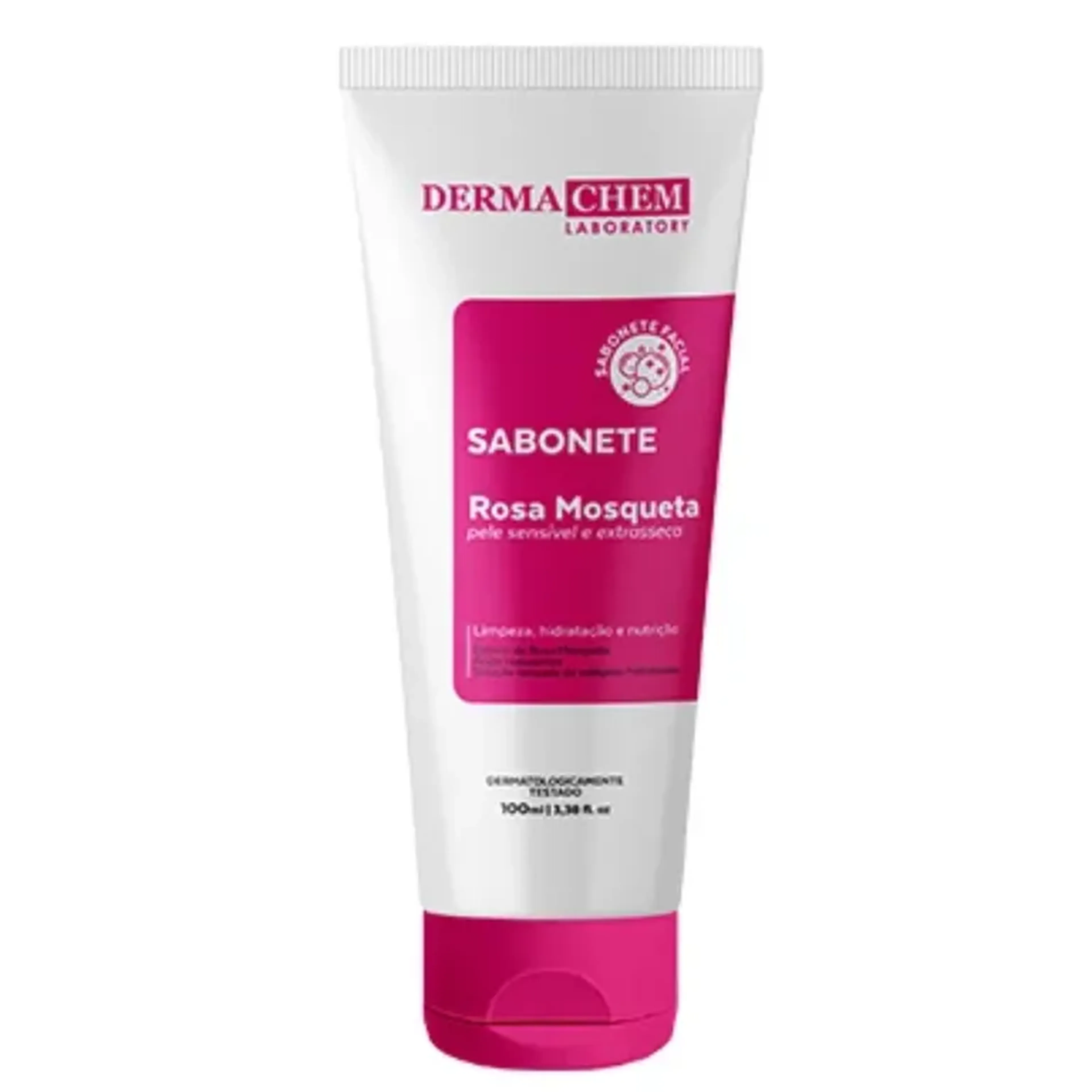 SABONETE LIQUIDO FACIAL ROSA MOSQUETA - DERMACHEM imagem