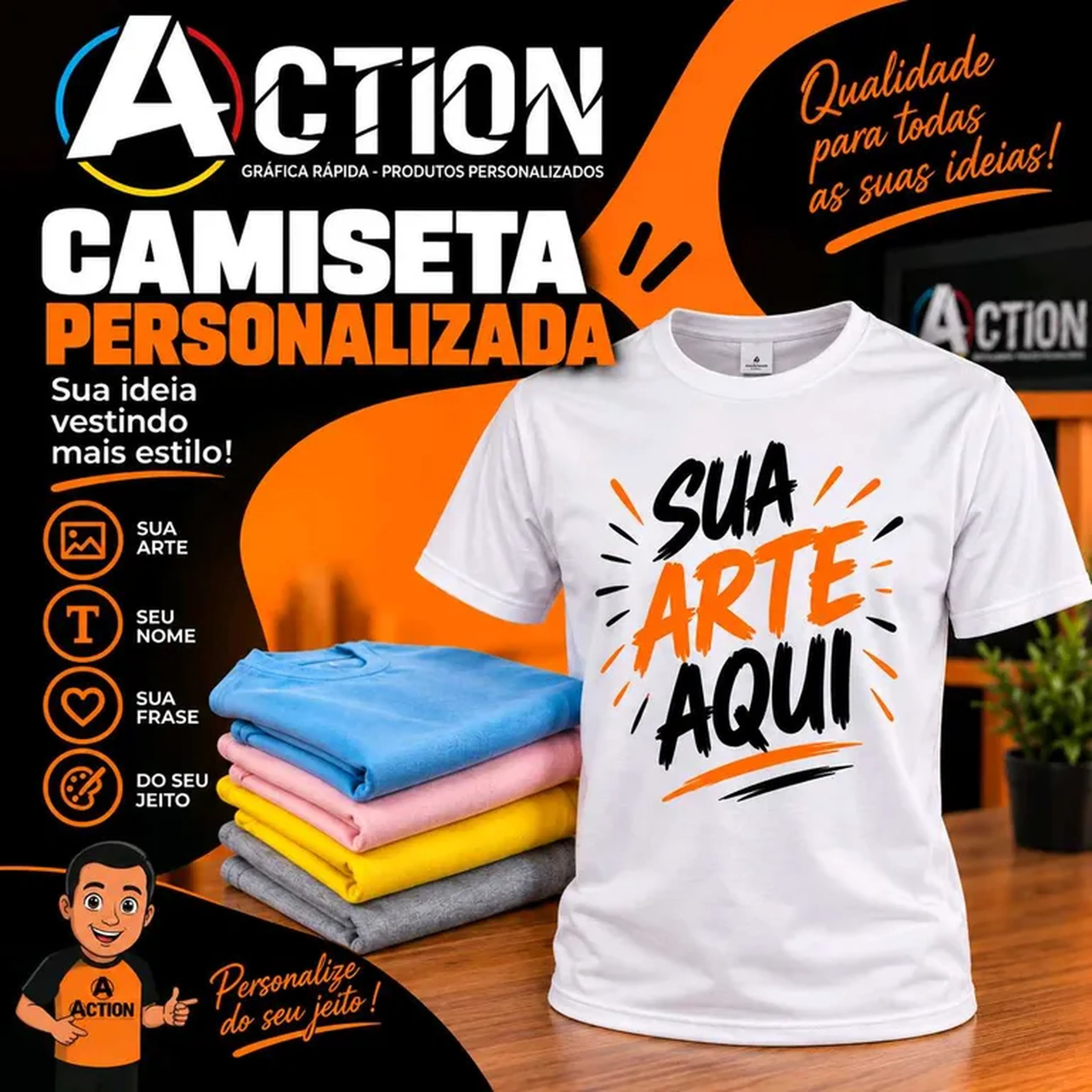 Camisa Personalizada imagem