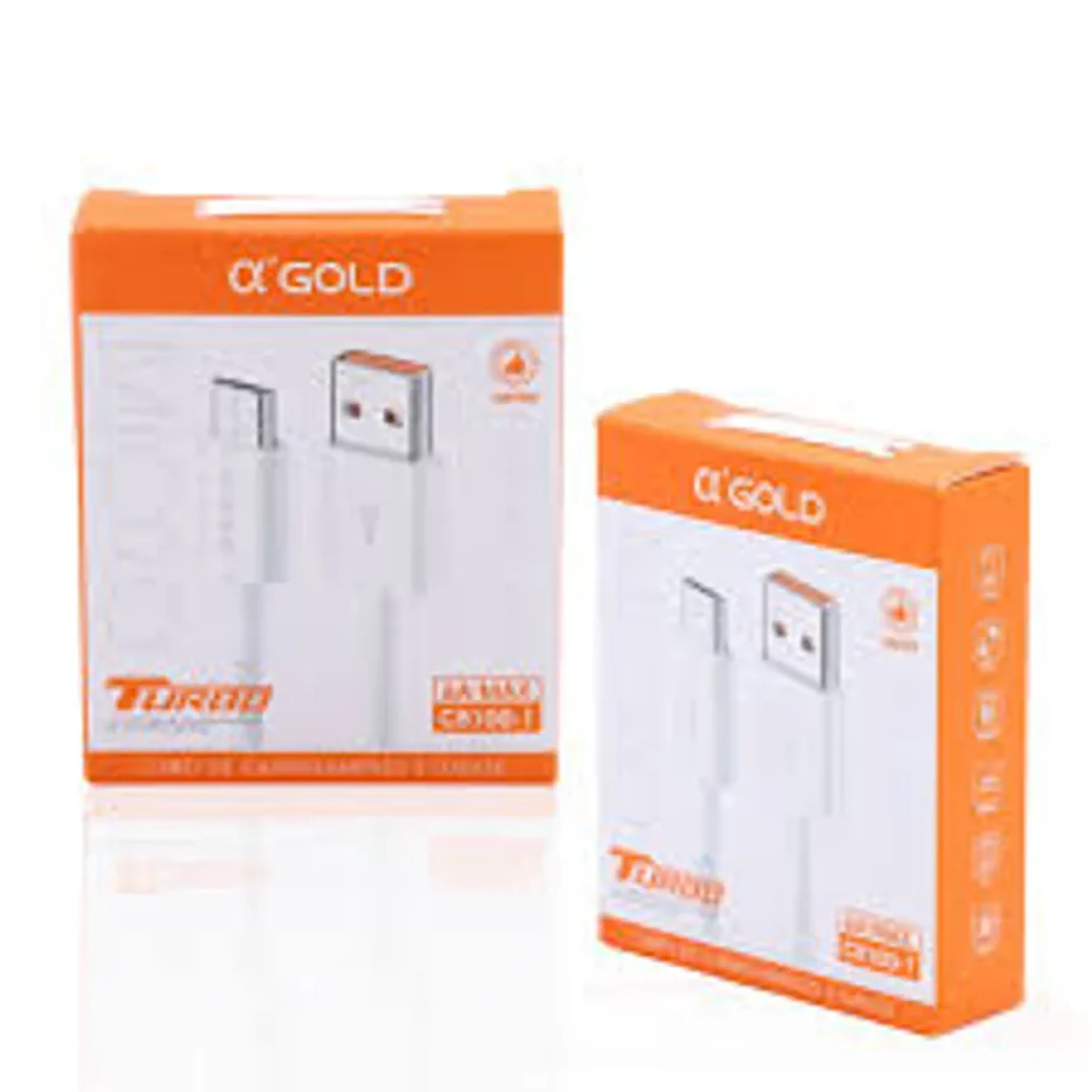 2- Cabos Usb v8 Para Celulares imagem