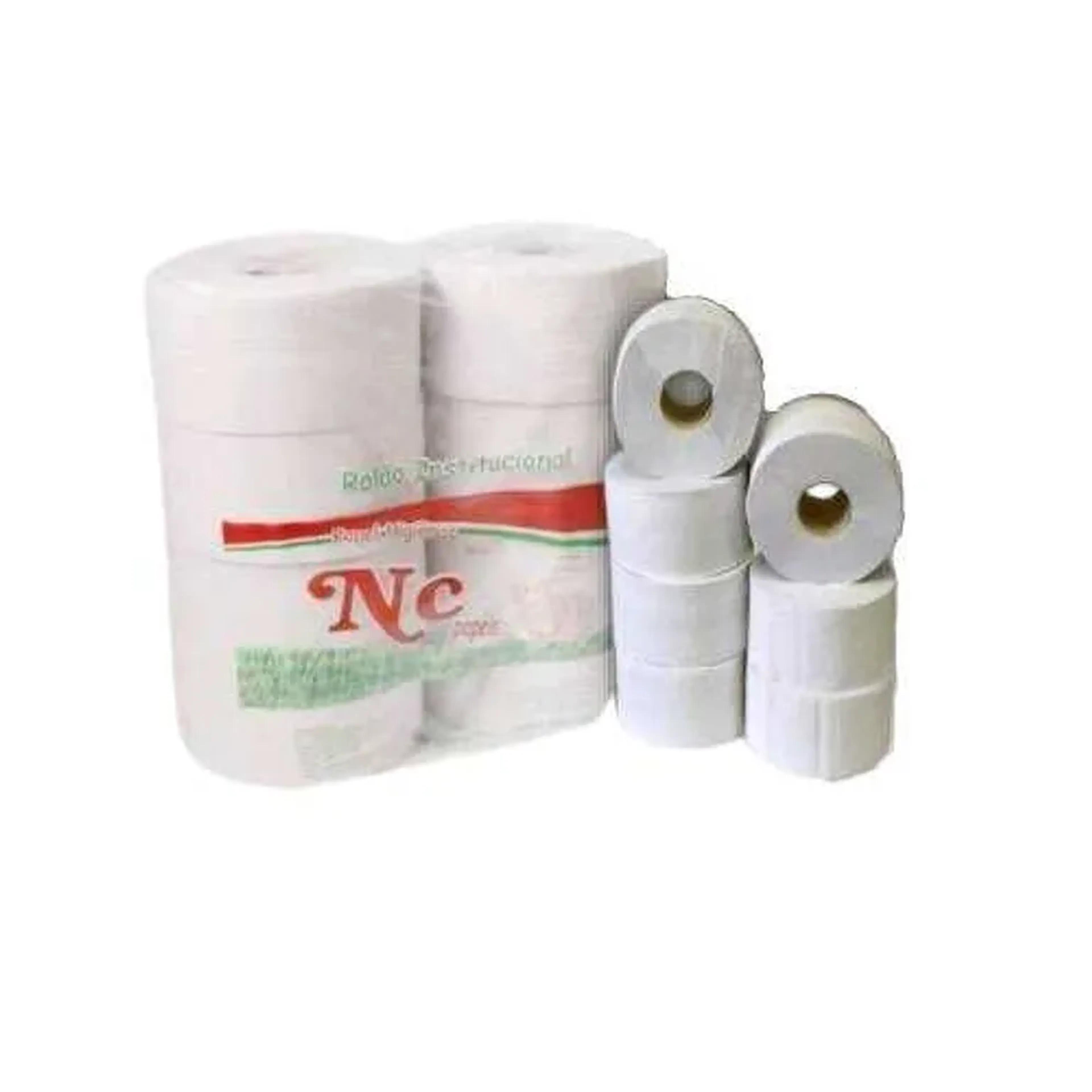 Papel Higiêncico Institucional Rolão 8Rls x 300m BR imagem