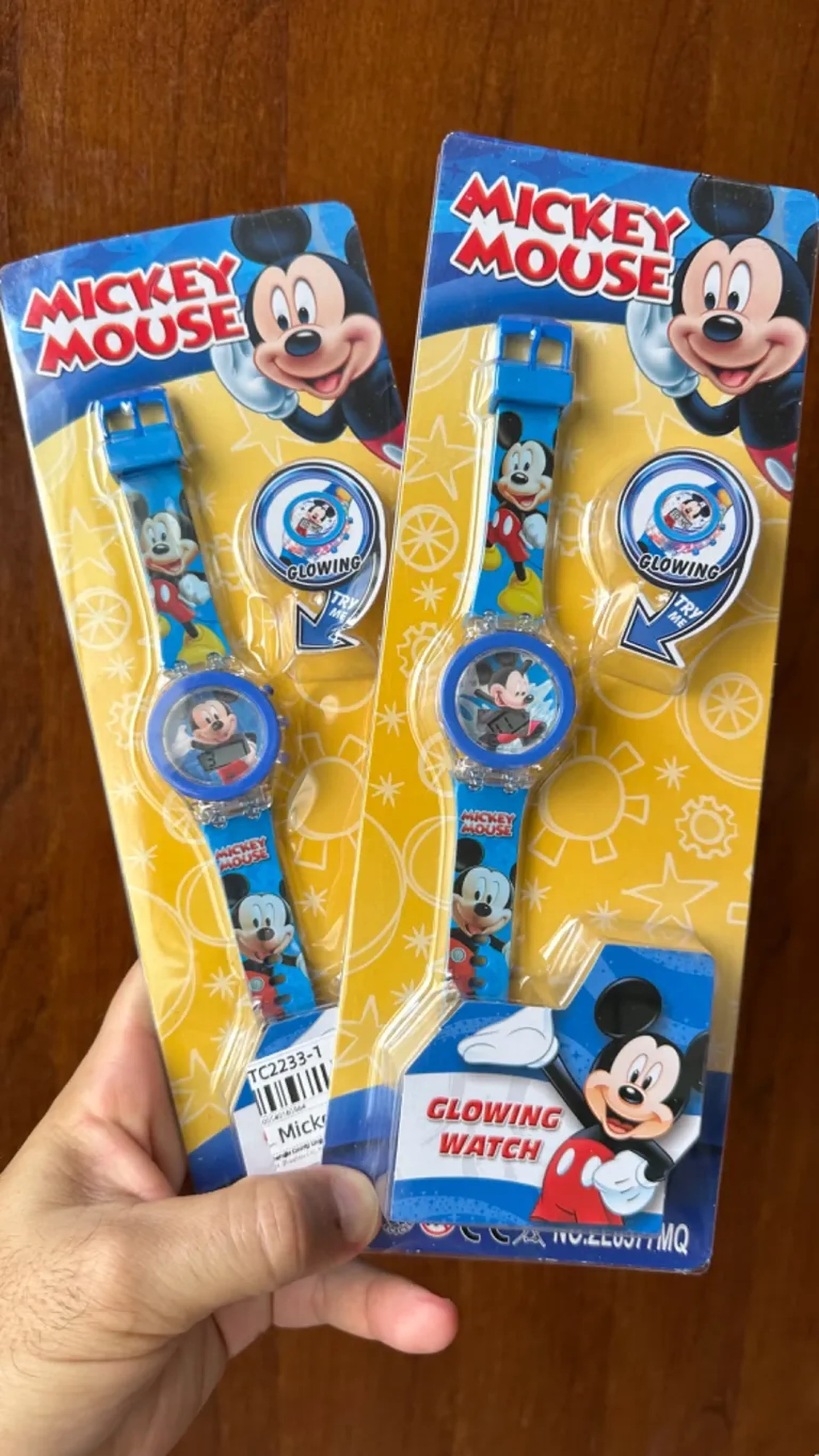 Relógio digital Mickey Mouse Disney imagem