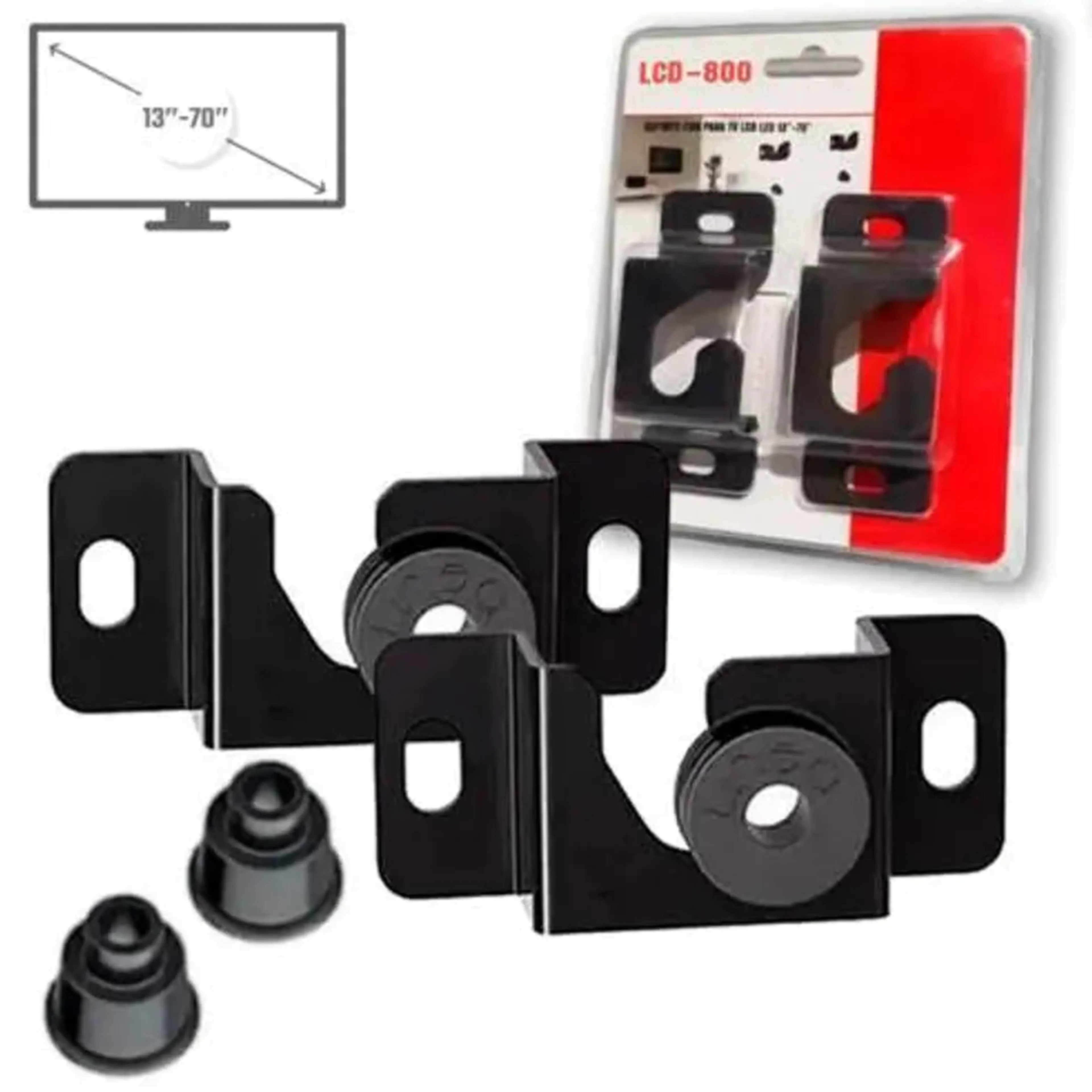 SUPORTE TV 12'' ATE 80'' imagem