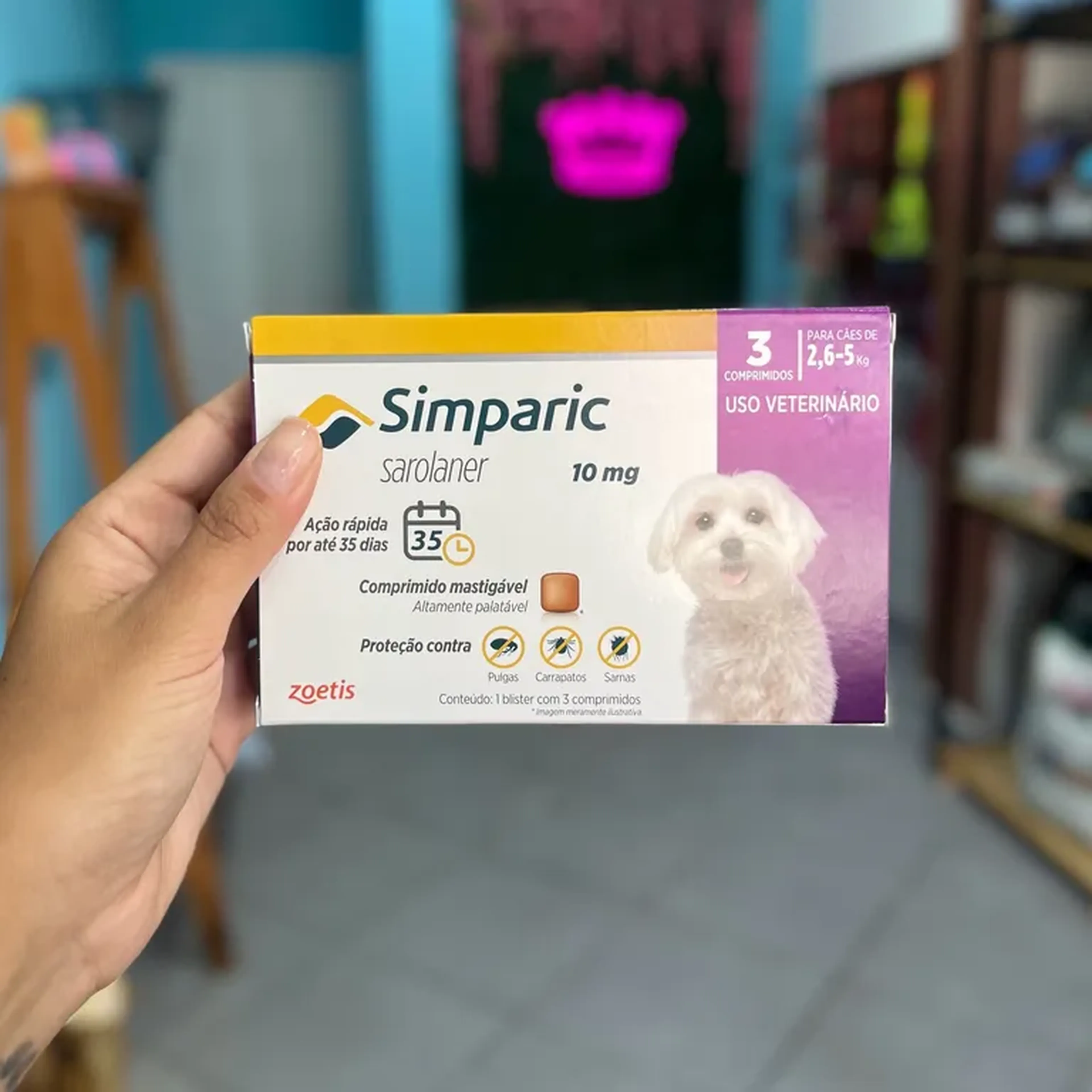 Simparic Comprimido 10mg imagem