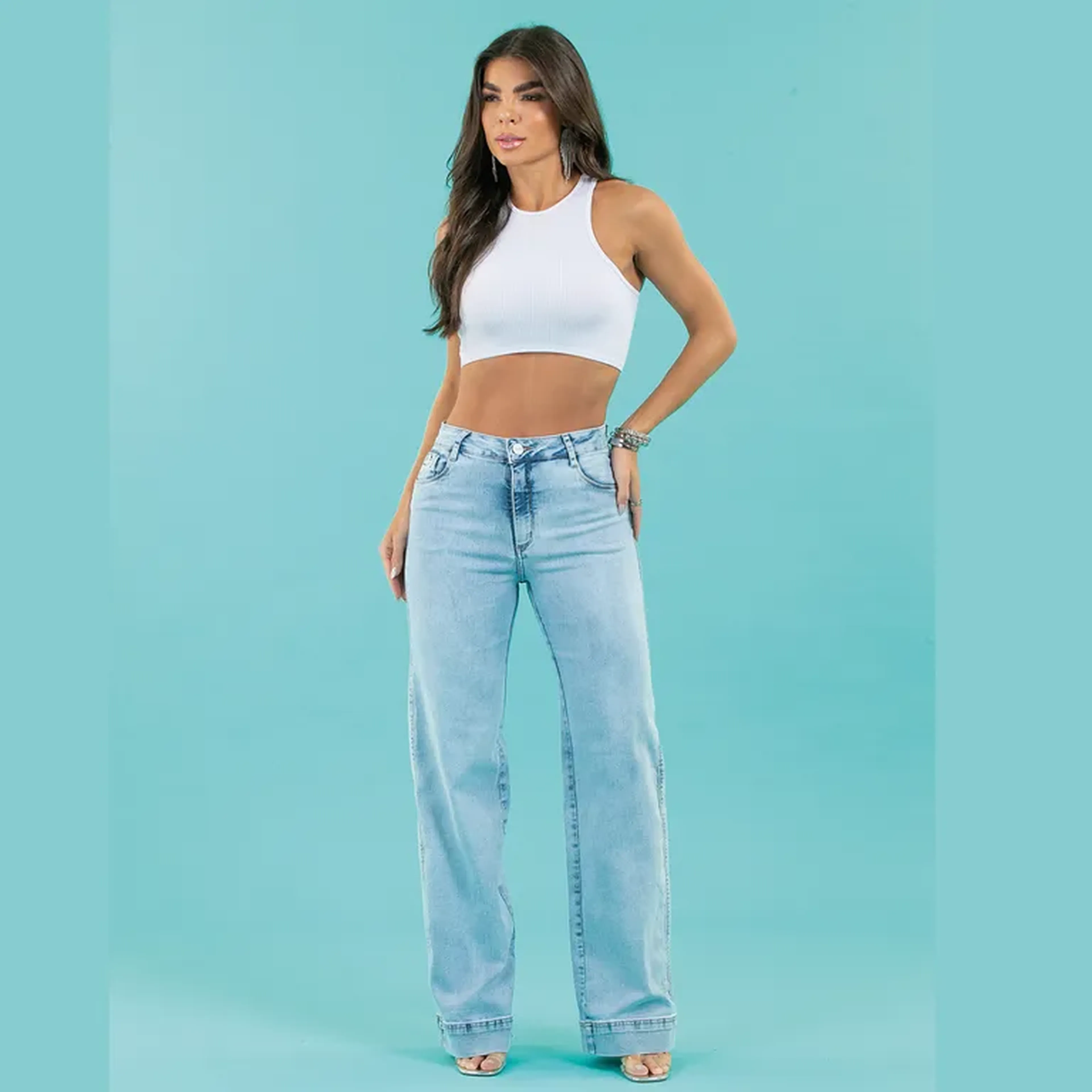 3396A I CALÇA WIDE LOOSE imagem