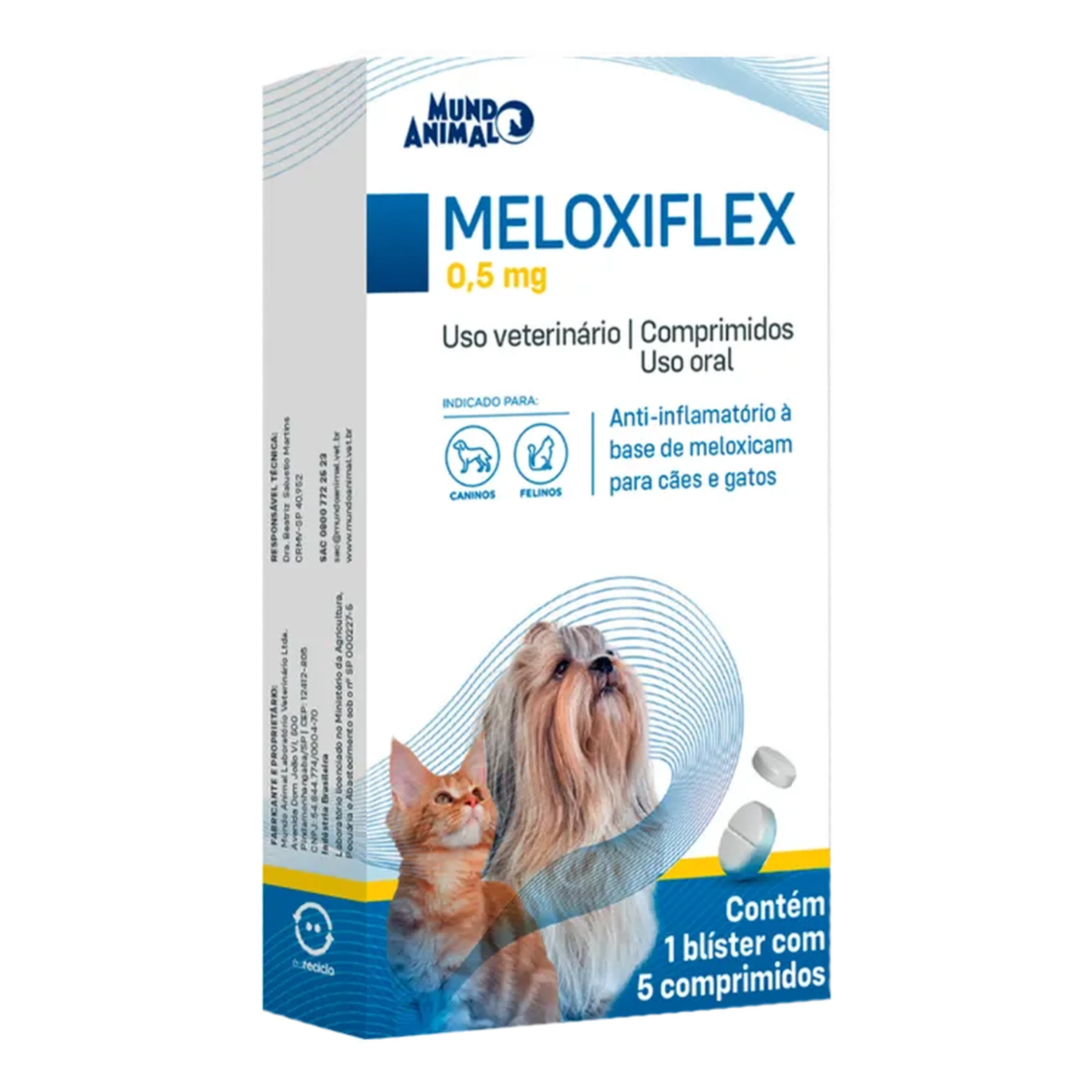 MELOXIFLEX 0,5MG imagem