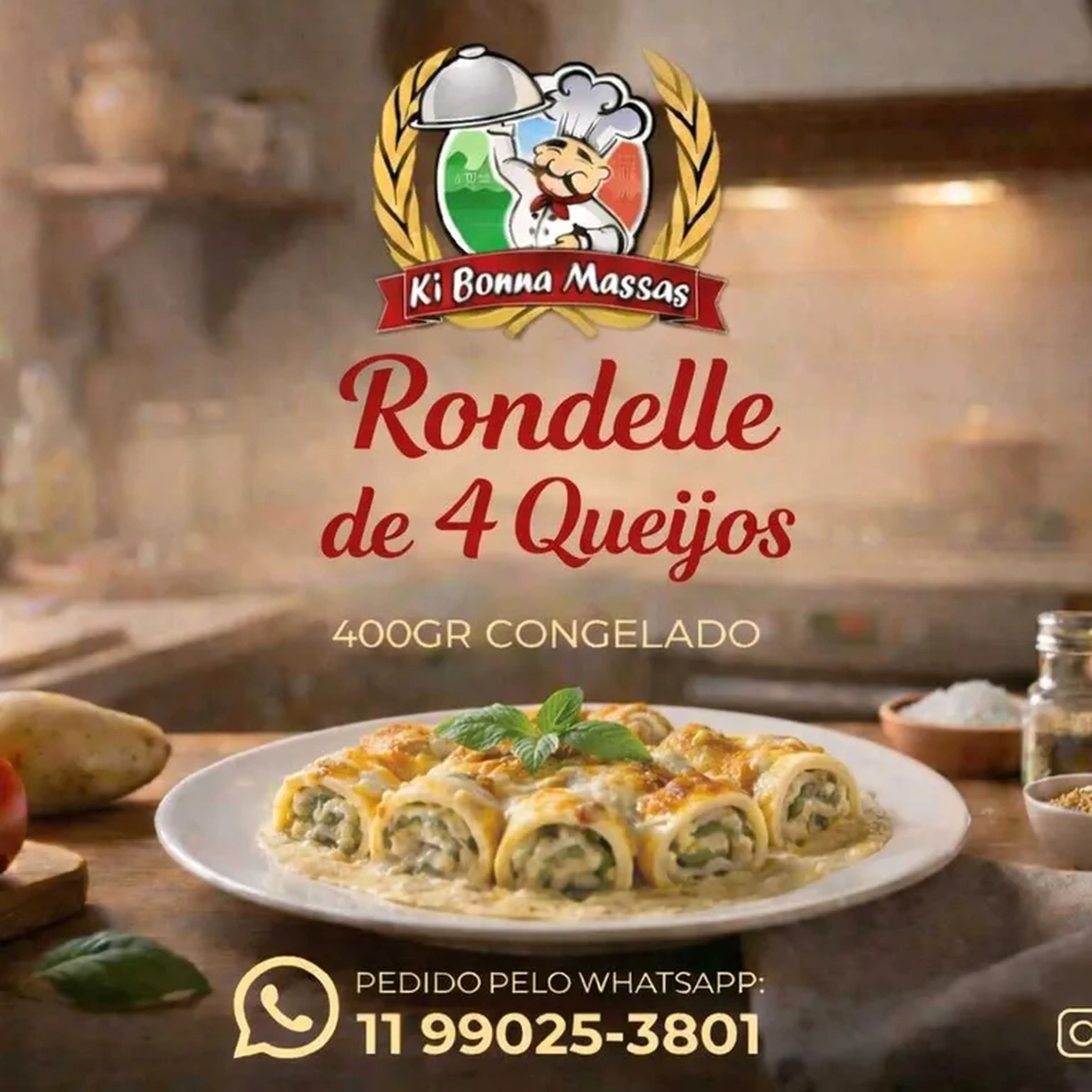 Rondelle 4 Queijo imagem