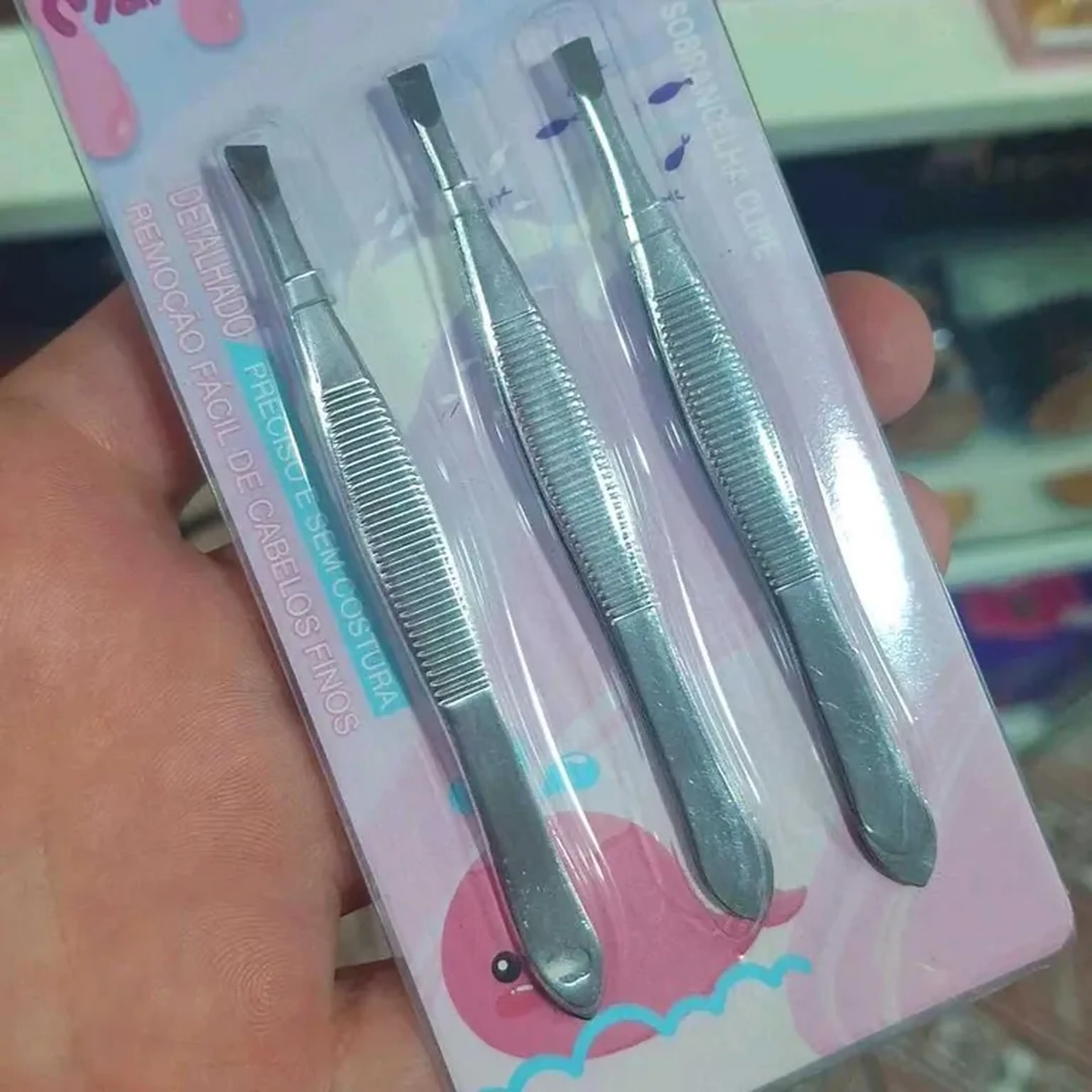 kit 3 pinças imagem