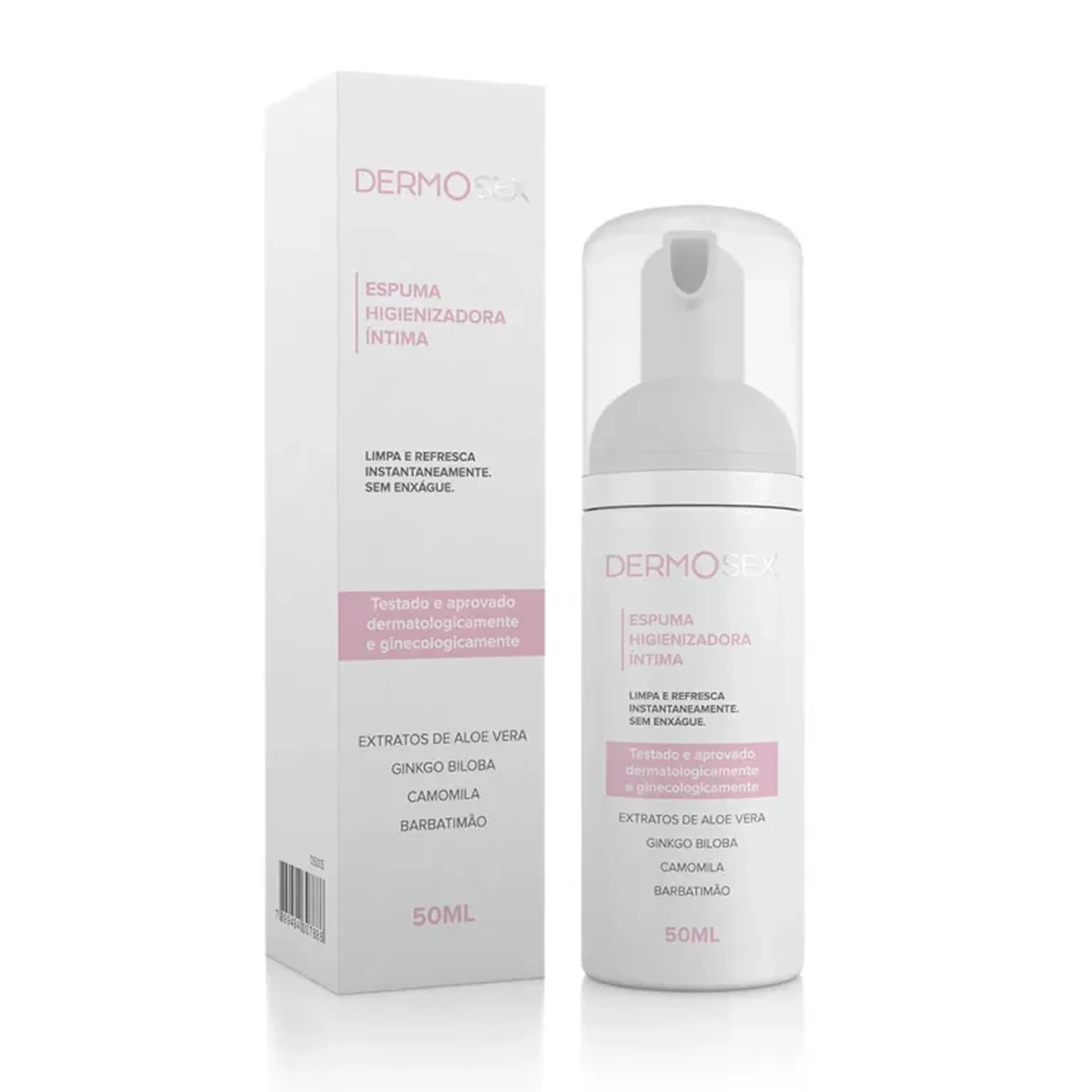 Espuma Higienizadora Íntima Dermosex 50 ml imagem